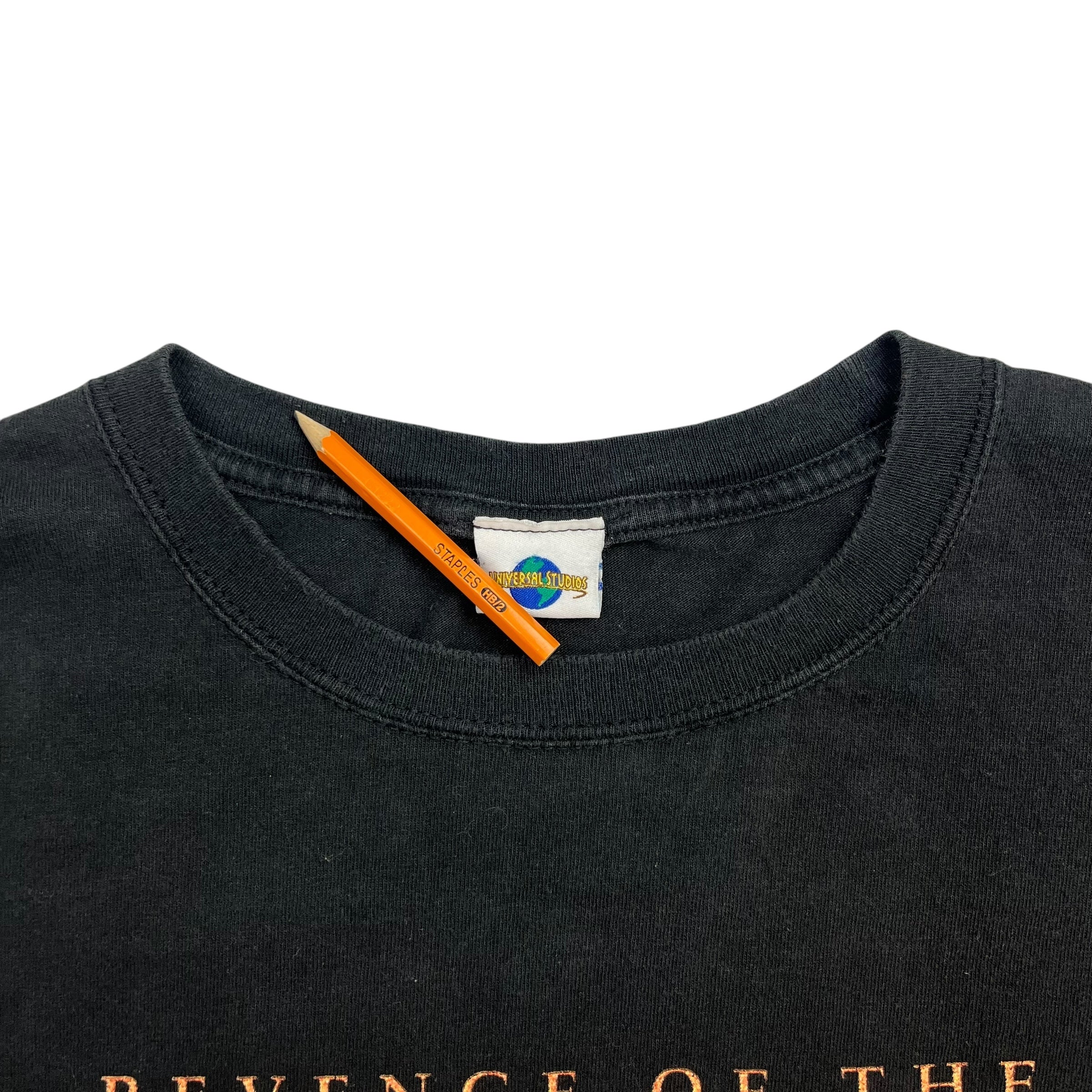 Vintage Revenge Of The Mummy Tee Black