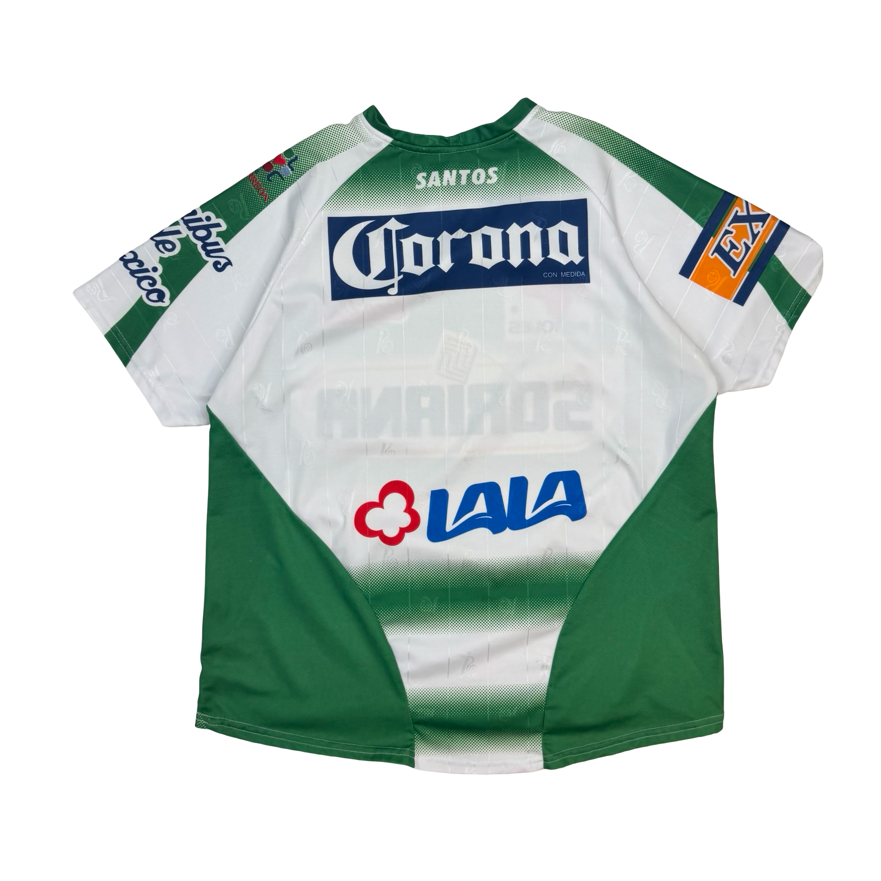 2007 Atletica Club Santos Laguna Home Jersey White/Green
