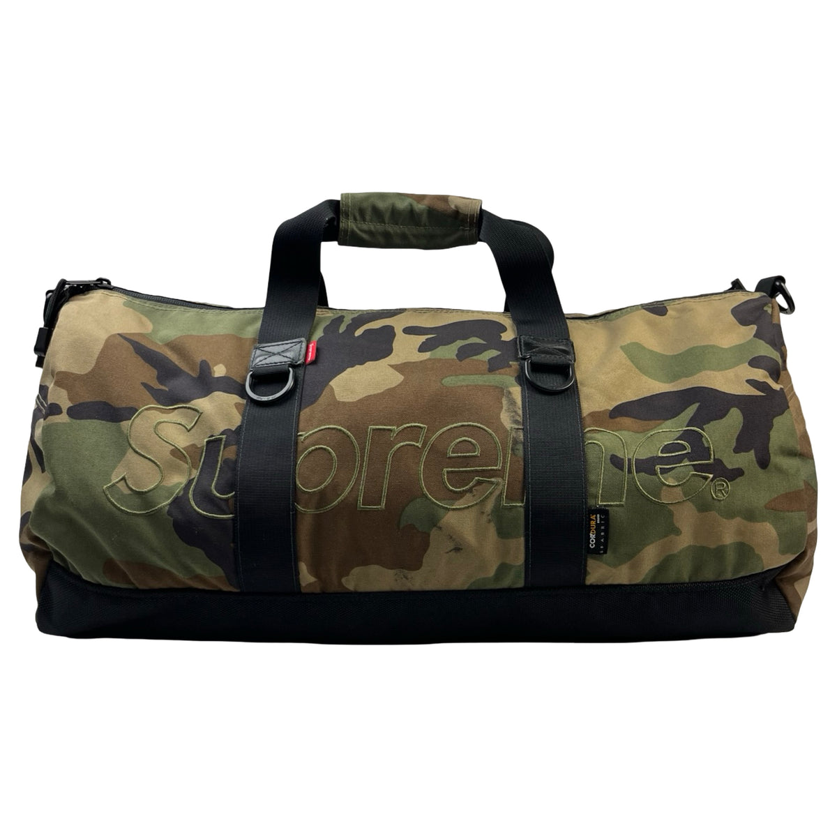 Supreme Contour Duffle Bag Woodland Camo