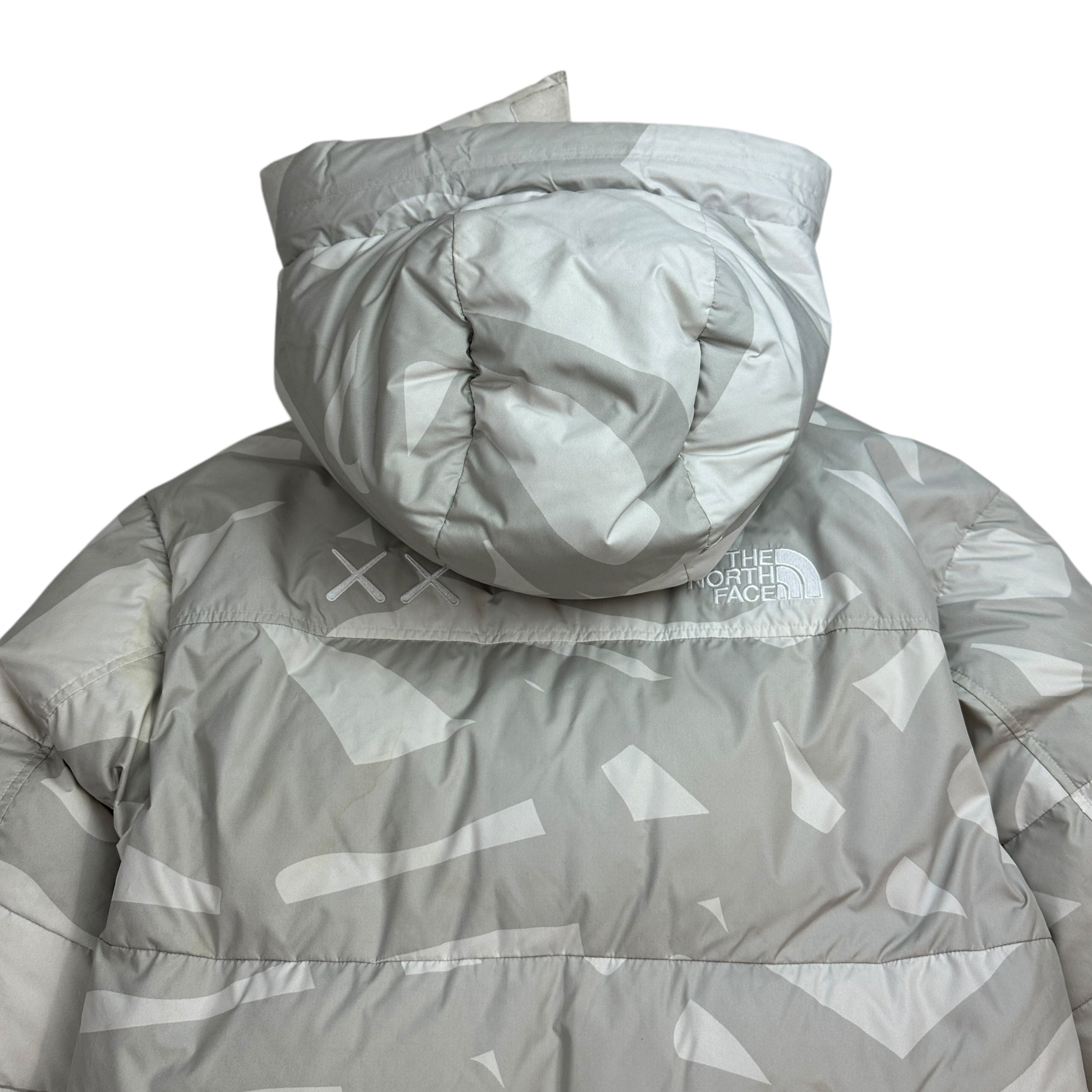 Kaws x The North Face Nuptse 700 Himalayan Jacket Snow Camo