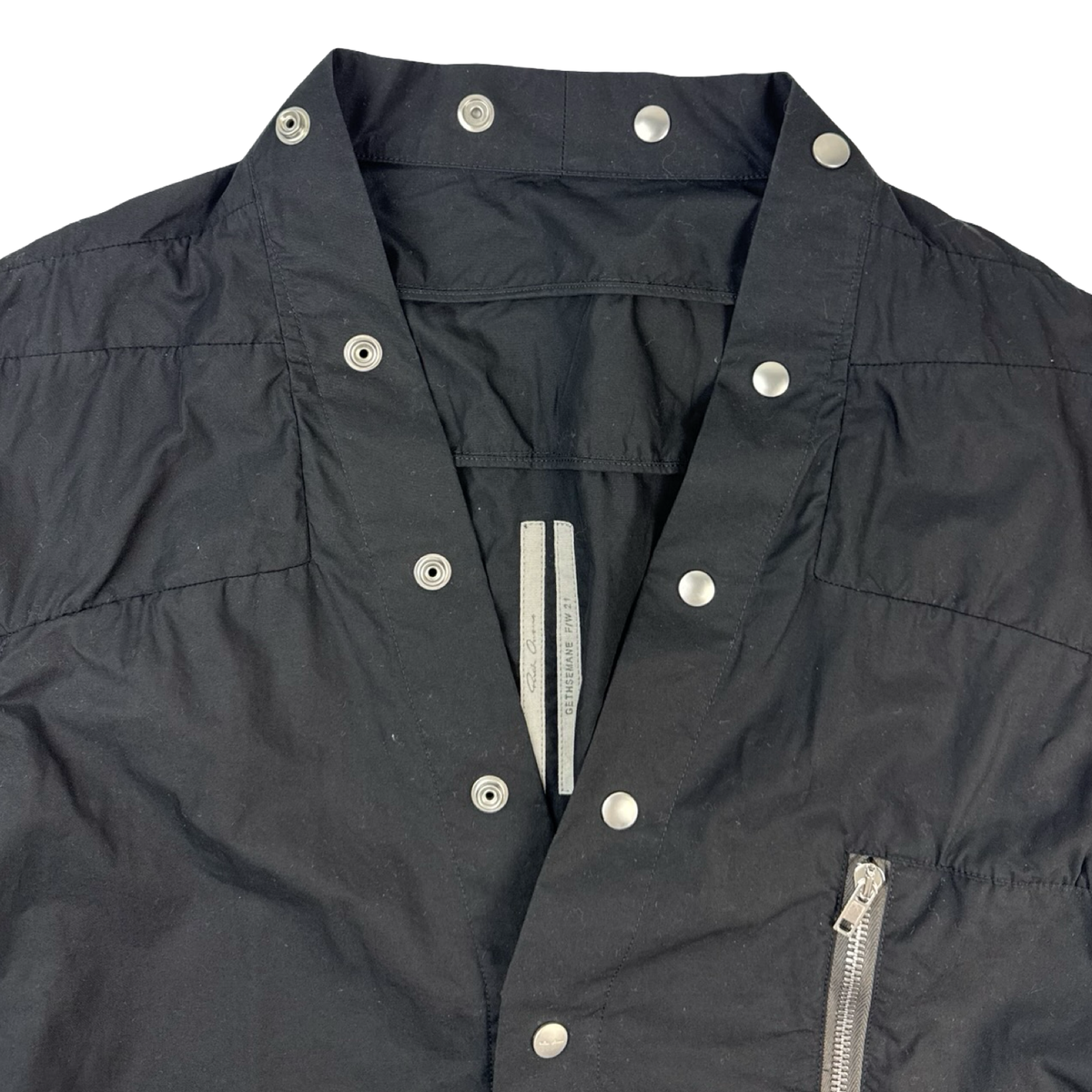 Rick Owens Larry Shirt Black