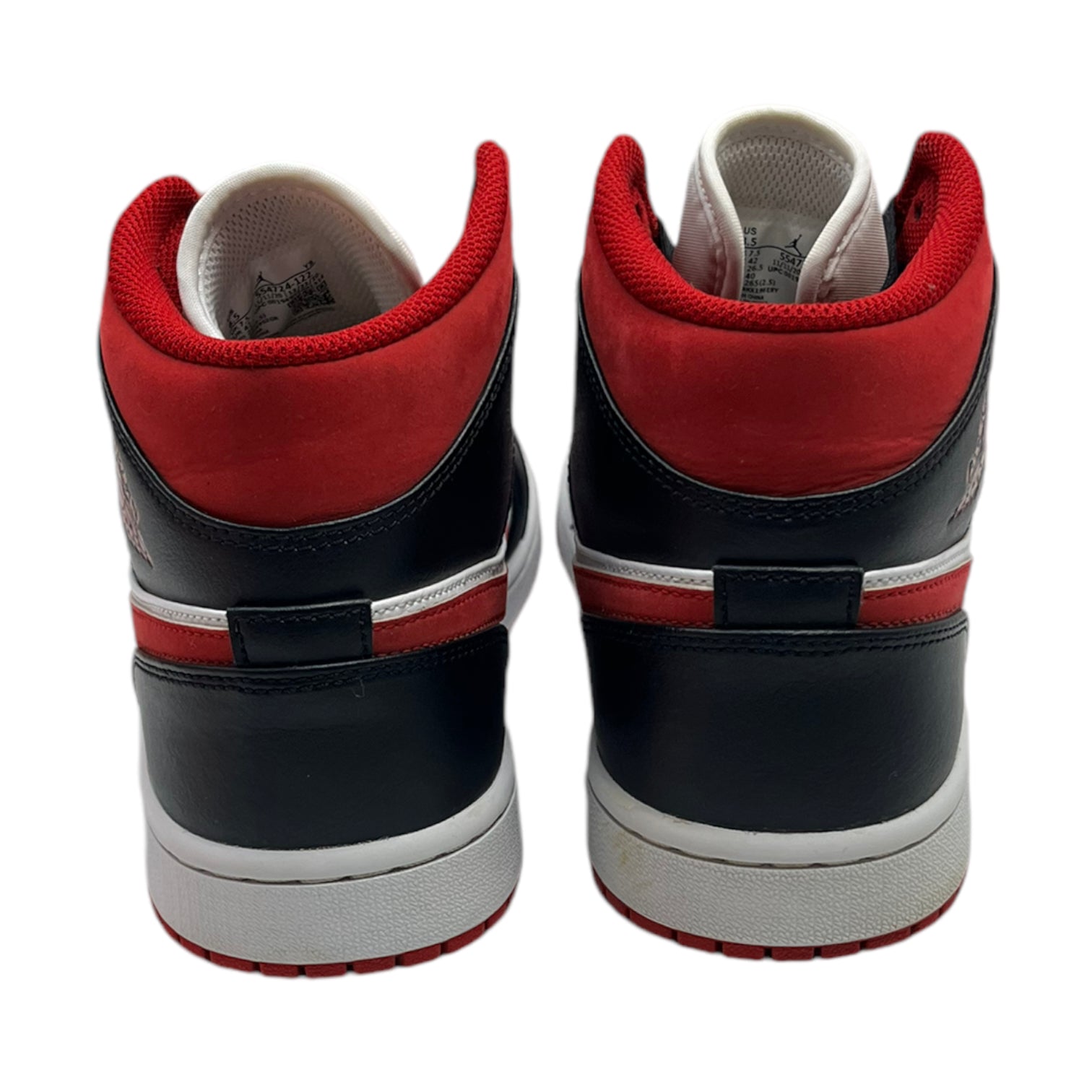 Jordan 1 Mid Gym Red Black White (Used)