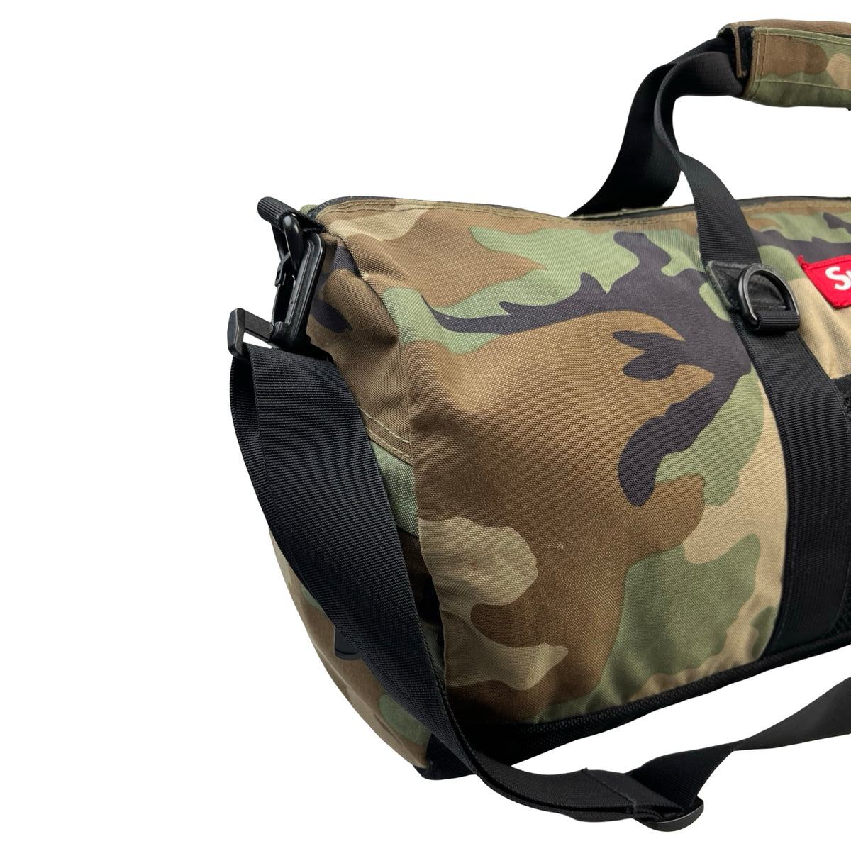 Supreme Contour Duffle Bag Woodland Camo