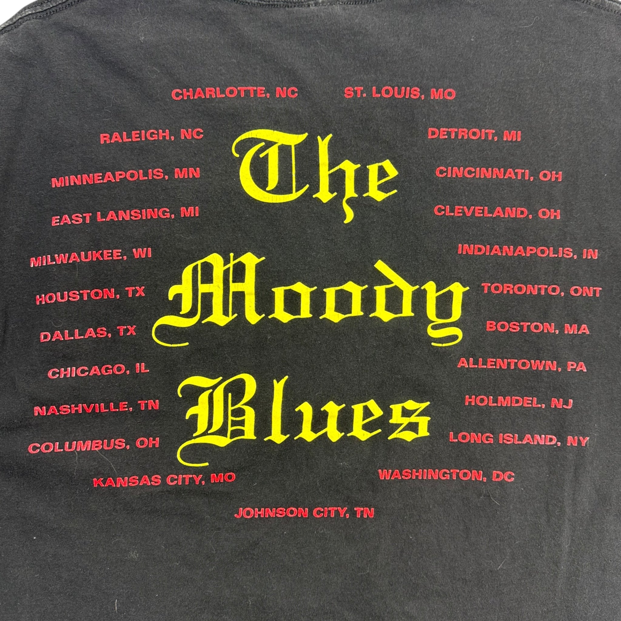 1992 The Moody Blues Tour Tee