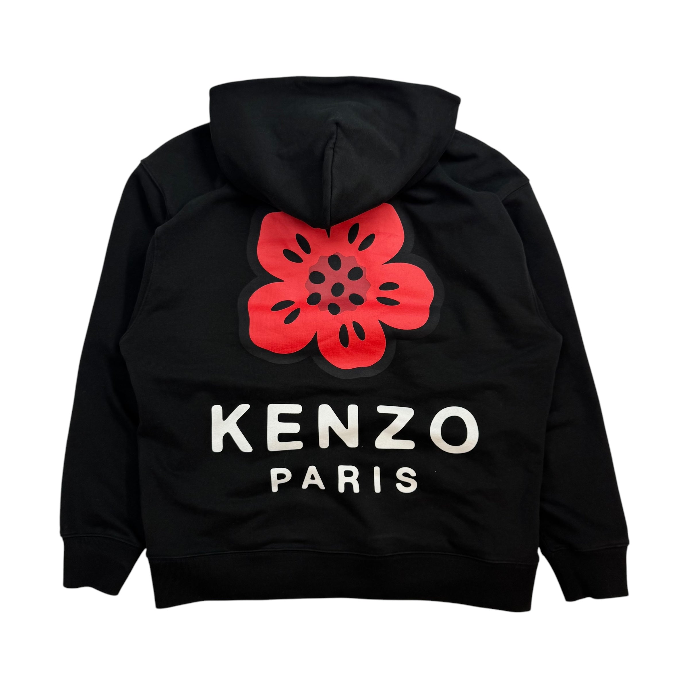 Kenzo Paris Boke Flower Hoodie Black