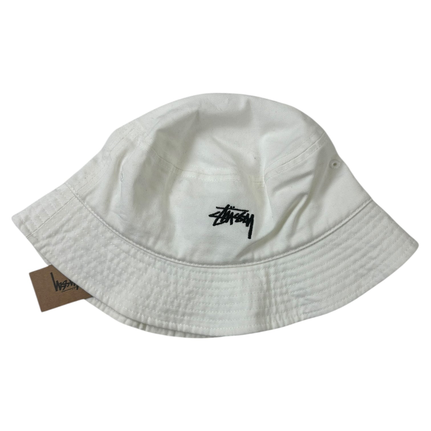 Stussy Stock Bucket Hat Natural