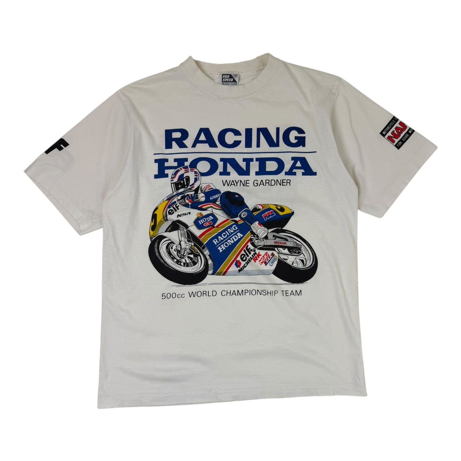 Vintage Honda Racing T-Shirt White