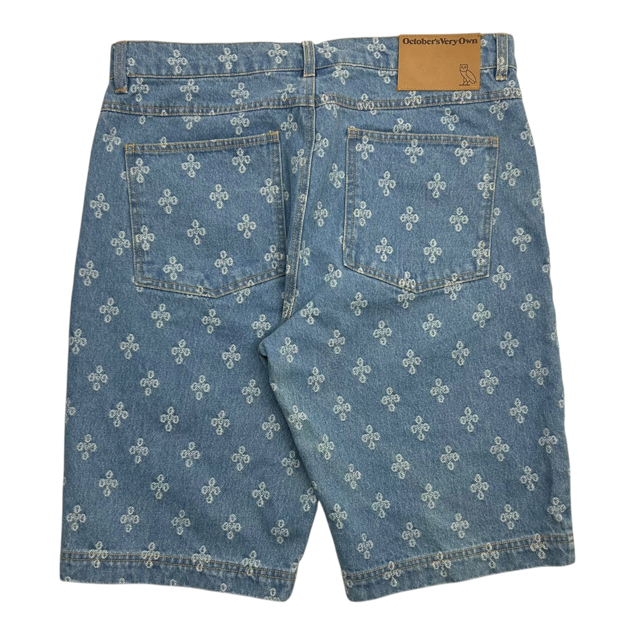 OVO Repeat Monogram Denim Jorts