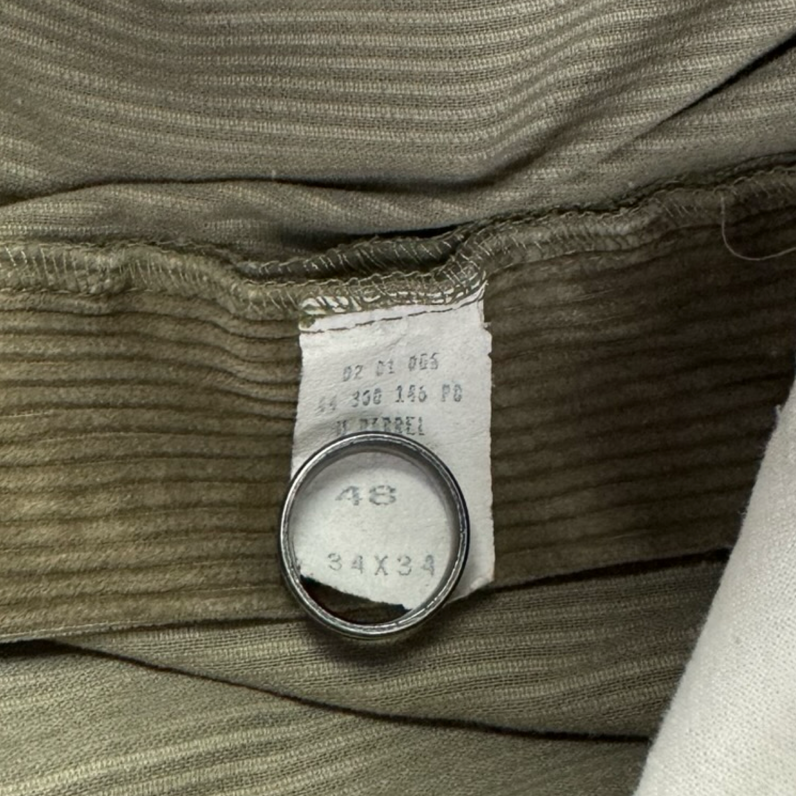 Polo Ralph Lauren Pleated Golf Corduroy Pants Brown