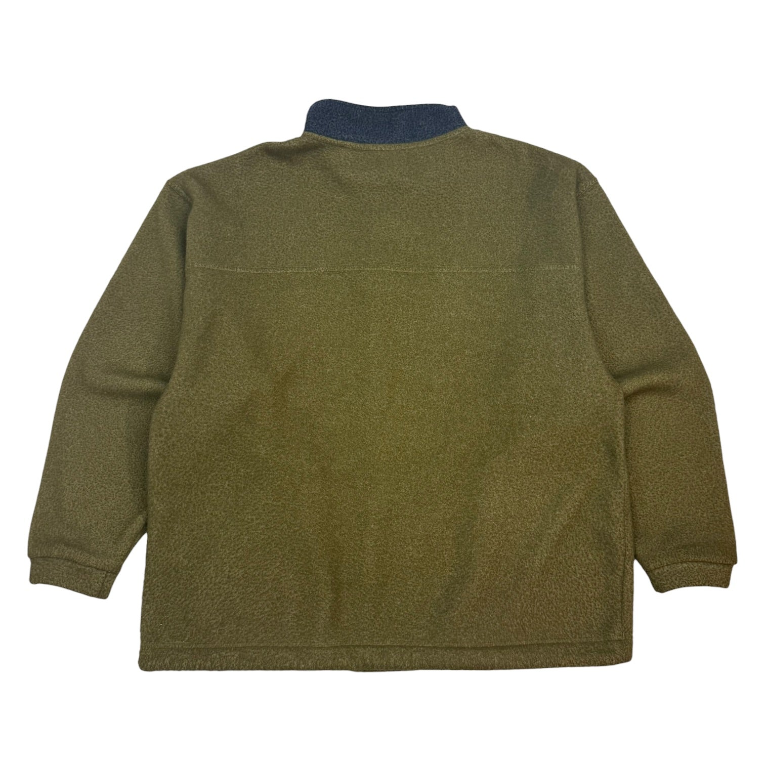 Vintage Hugo Boss Quarter Zip Sweater Green/Navy Blue