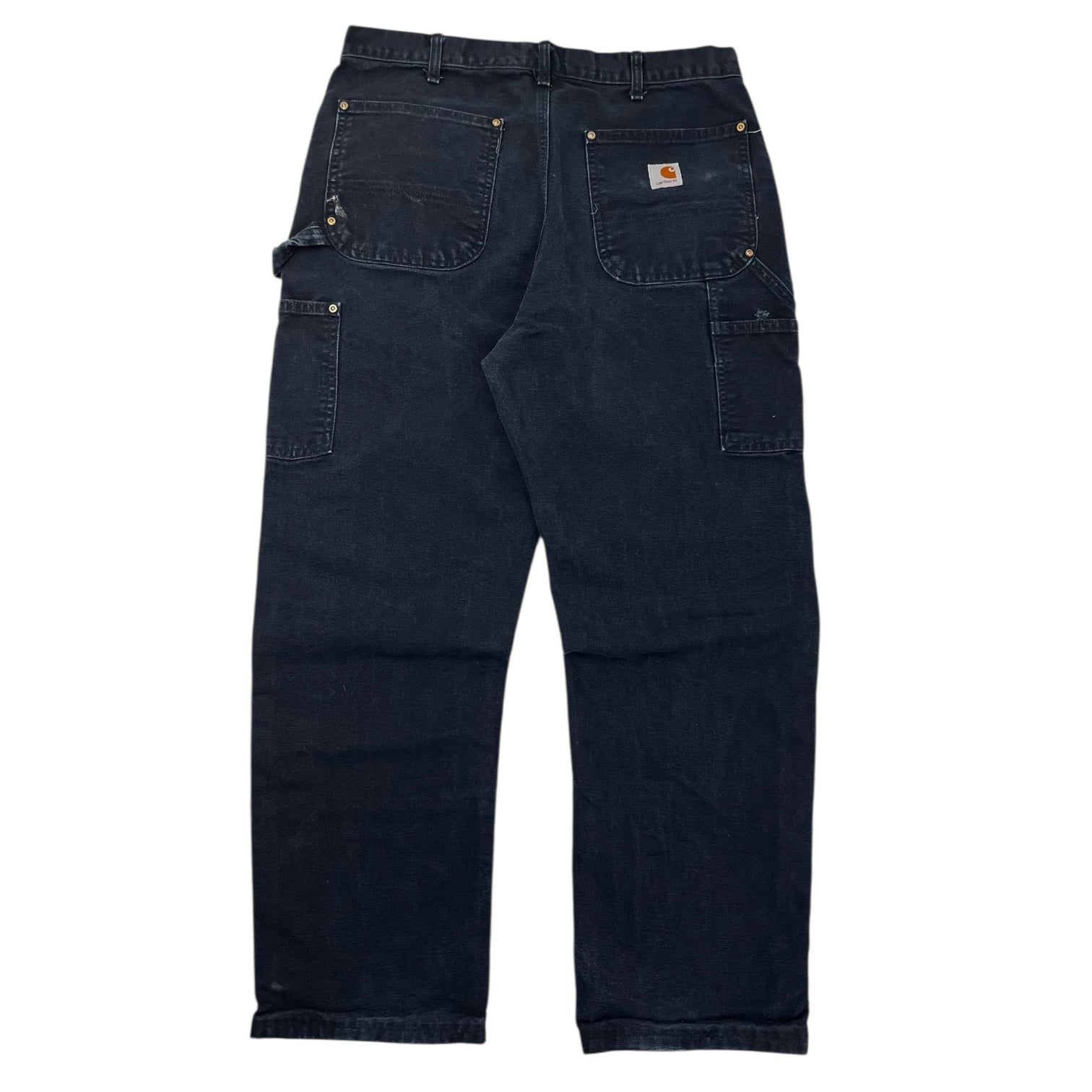 Carhartt Double Knee Work Pants Black (33)