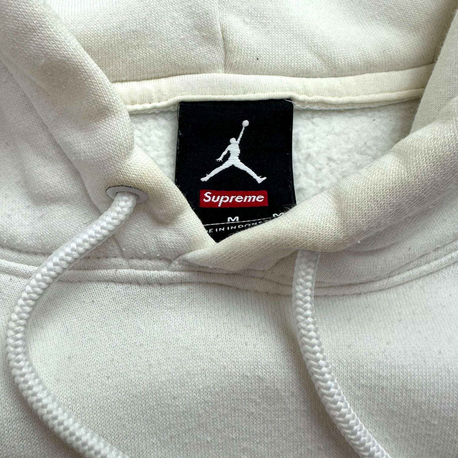 Supreme X Jordan Hoodie White