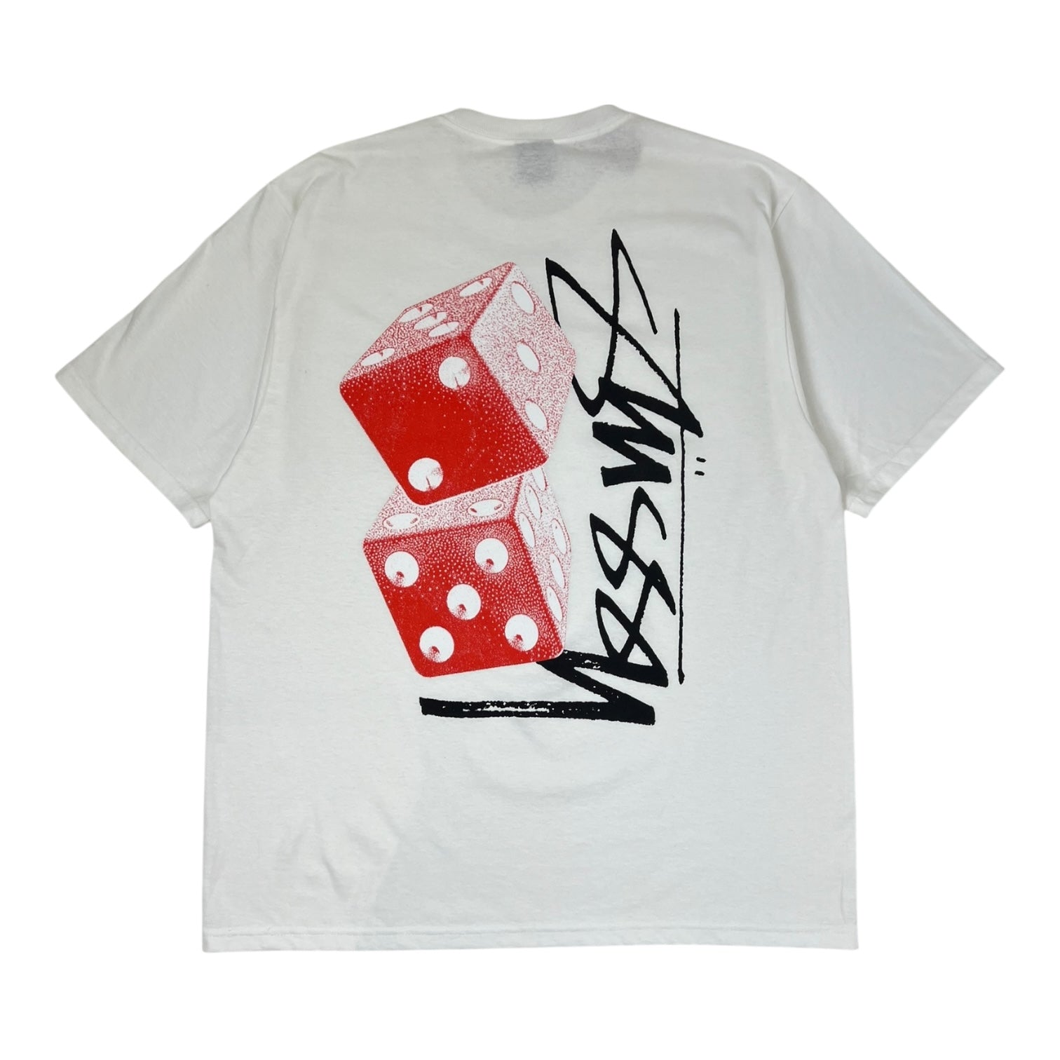 Stussy Tall Dice T-Shirt White