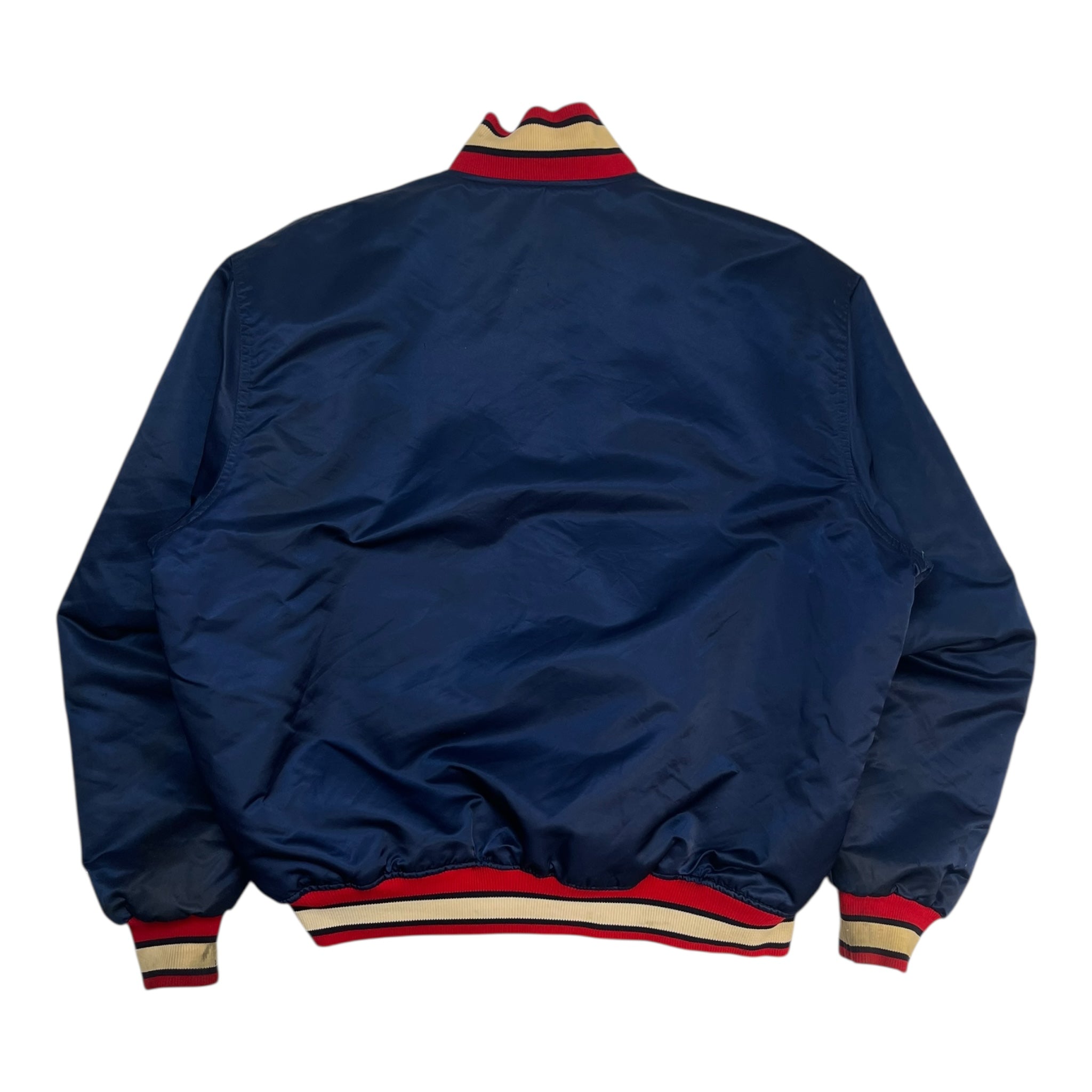 Vintage Atlanta Braves Starter Satin Bomber Jacket