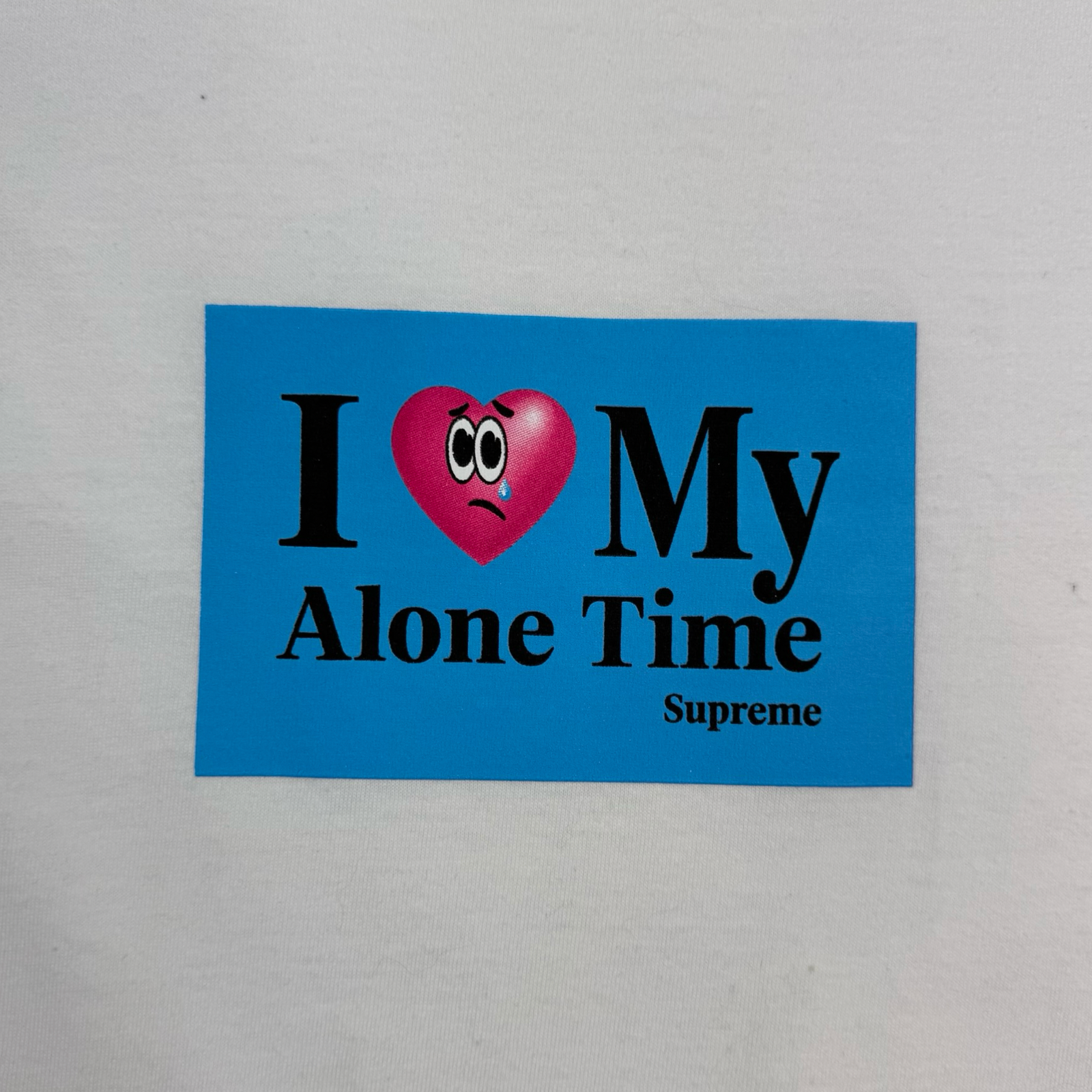 Supreme Alone Time Tee White