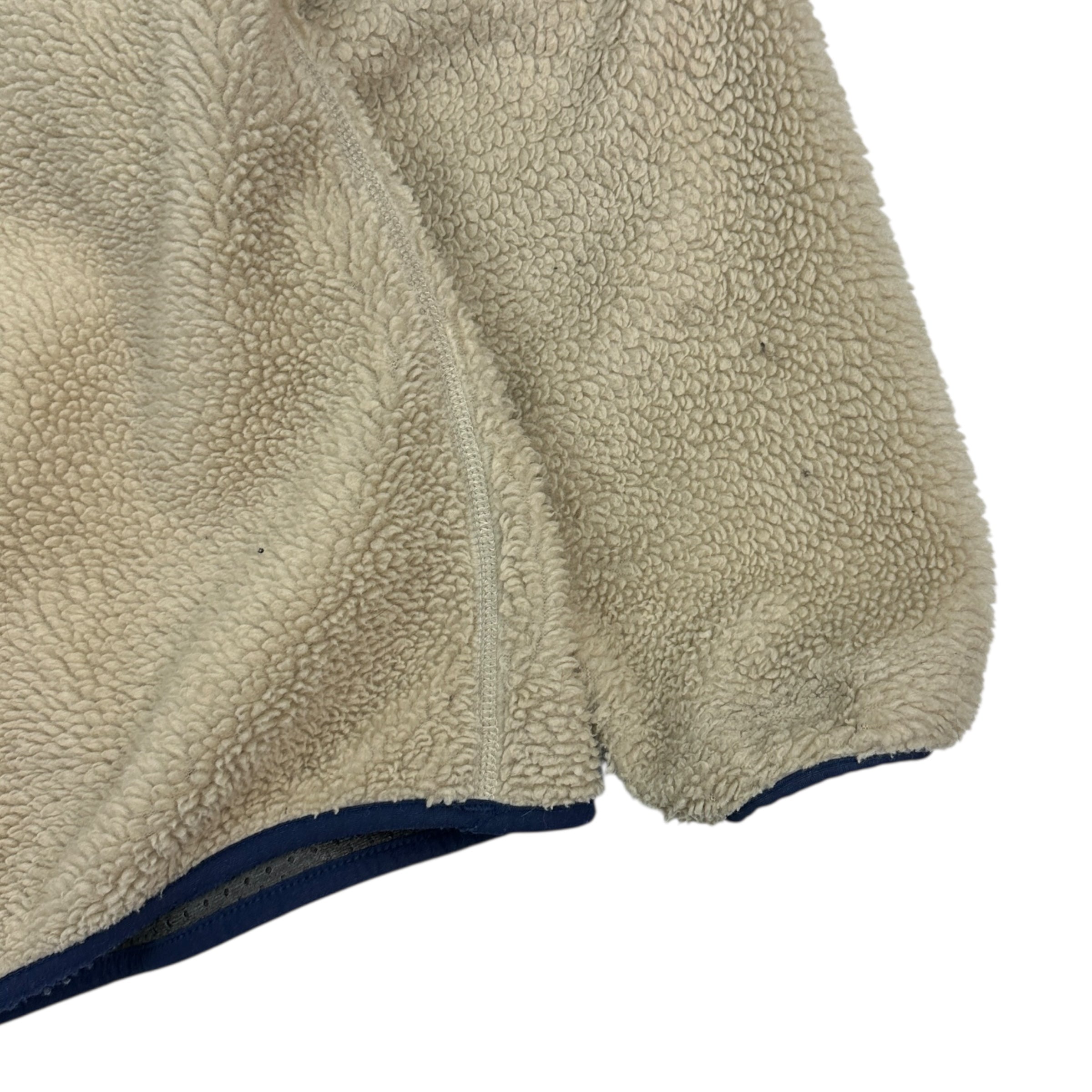 Vintage Patagonia Deep Pile Fleece Jacket Oatmeal