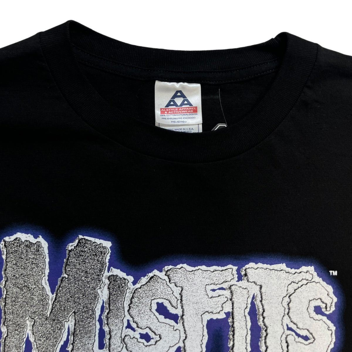 Vintage 2001 Misfits Long Sleeve T-Shirt Black