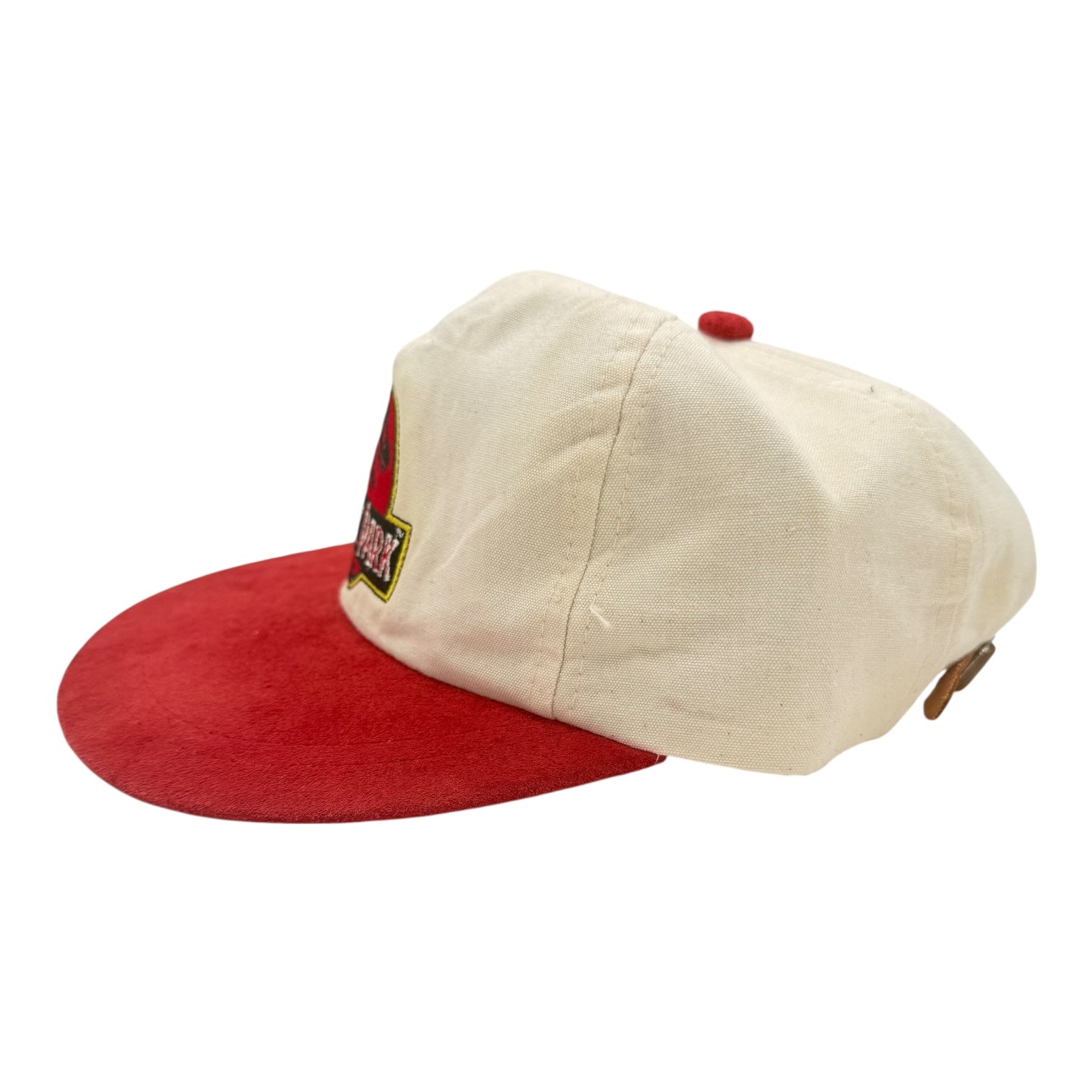 Vintage Jurassic Park Movie Promo Hat Red/White