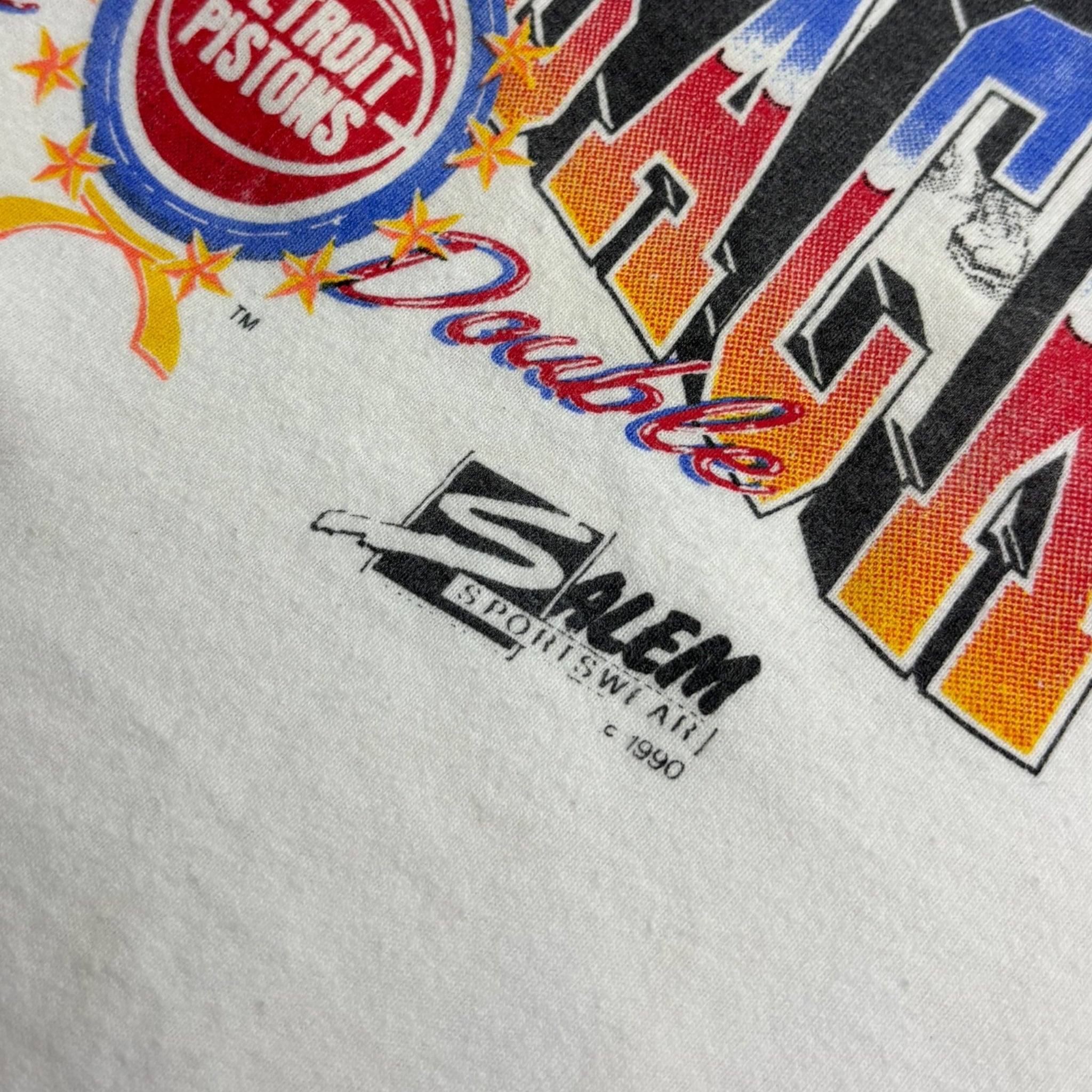 1990 Detroit Pistons World Champs B2B T-Shirt