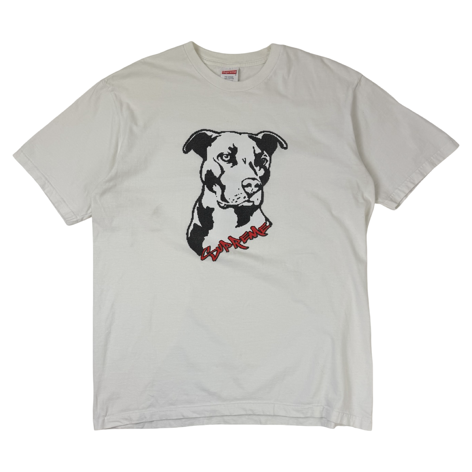 Supreme Pitbull T-Shirt White
