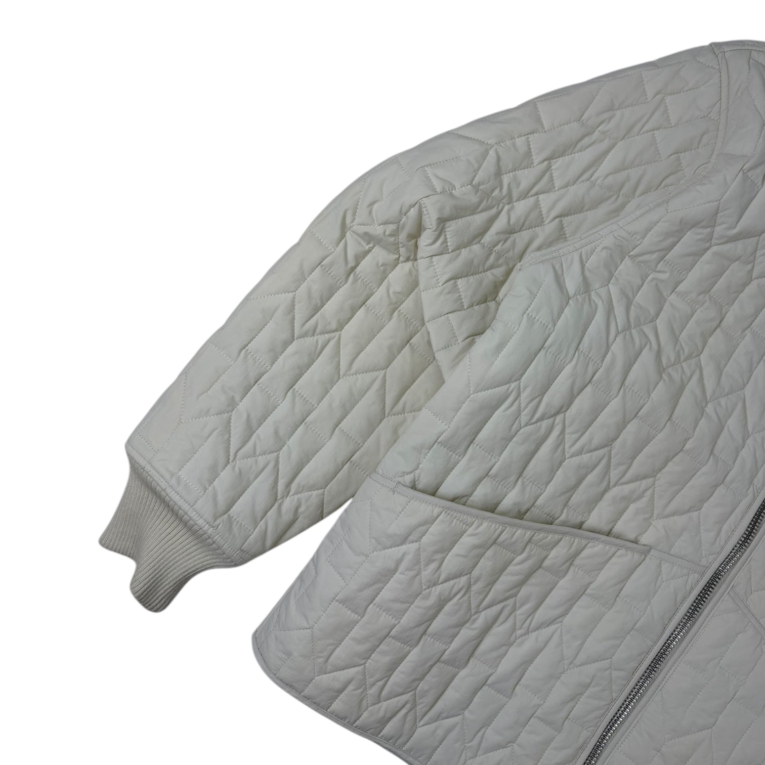 Stussy S Quilted Liner Jacket Cream