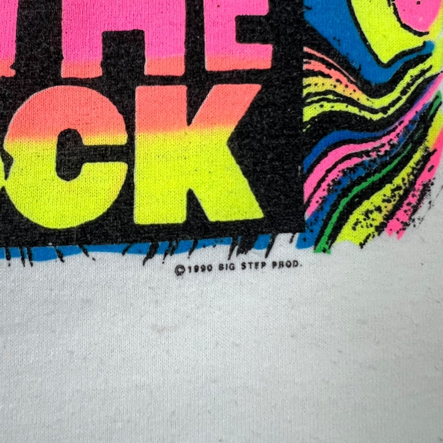 Vintage 1990 New Kids On The Block Flower Power T-Shirt White