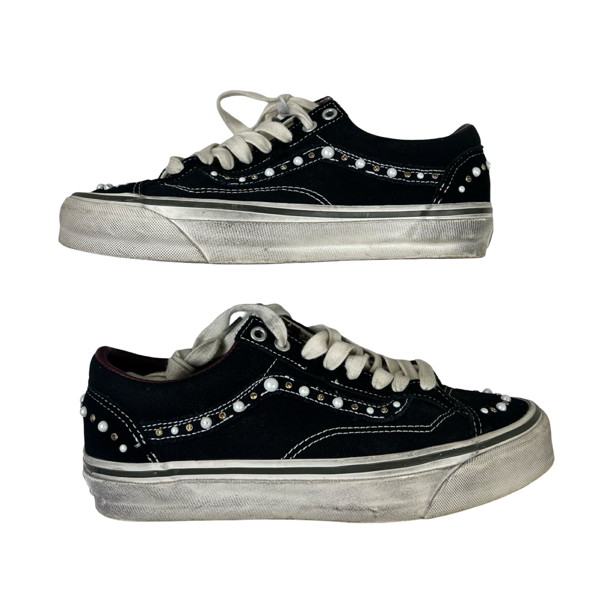 OTW Old Skool Reissue 36 Vans Pearlized Black (Used)