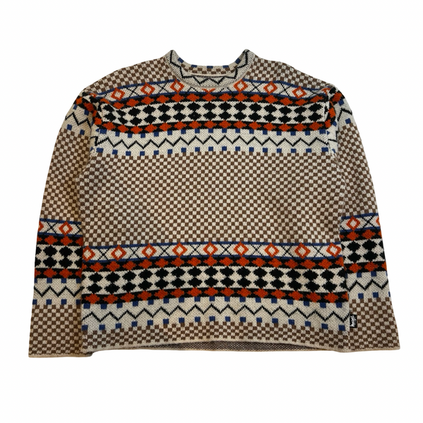 Stüssy × NOMA t.d. Jacquard Knit Crew Sweater