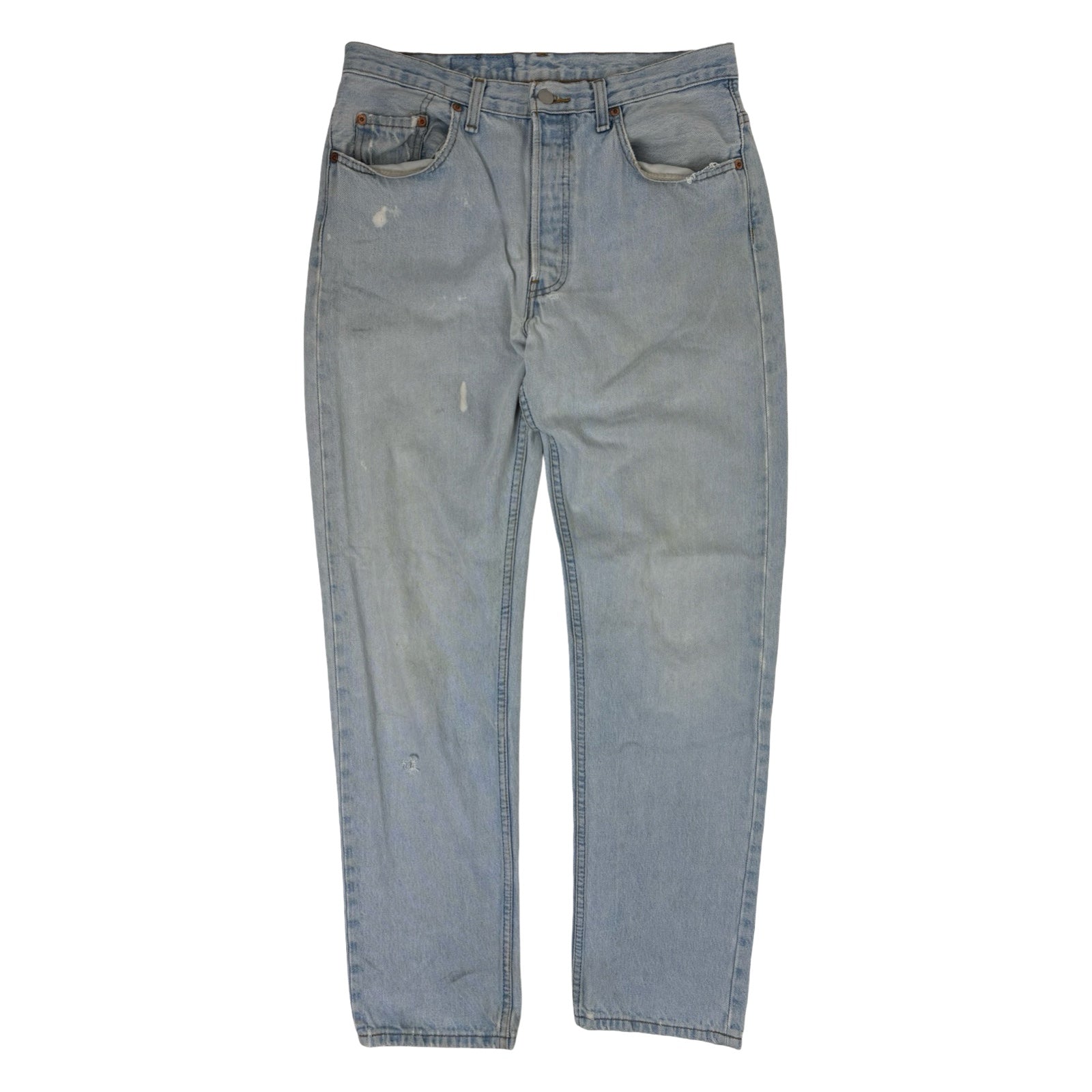 Vintage Levi’s 501 Distressed Light Wash Denim