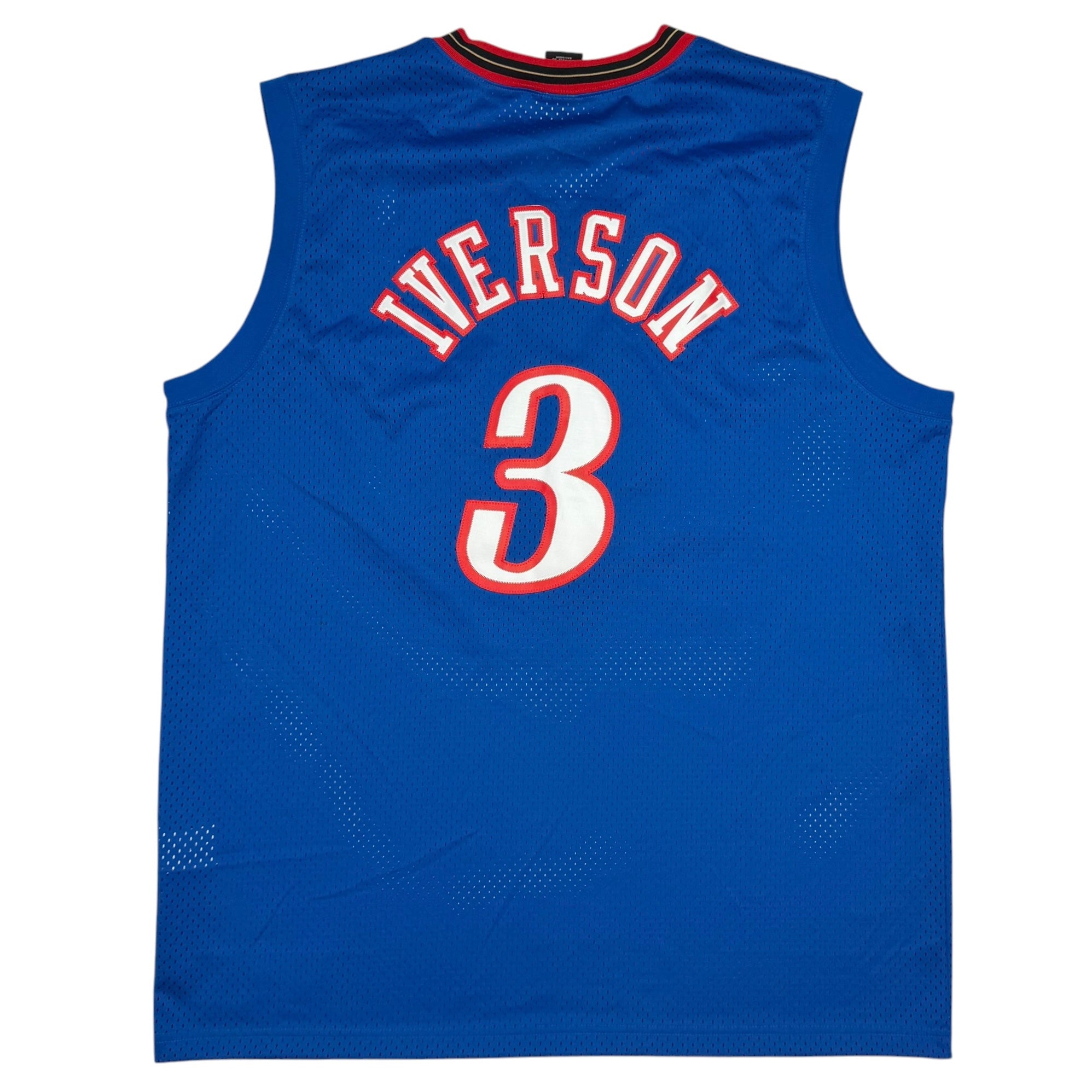 Vintage Nike Allen Iverson Philadelphia 76ers Jersey Blue