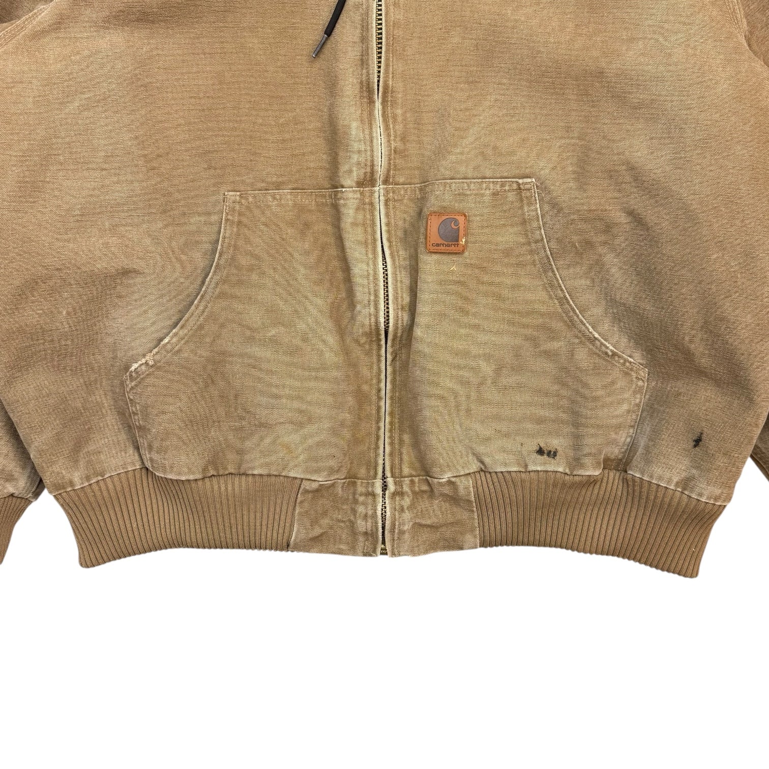 Vintage Carhartt Active Jacket Faded Light Brown