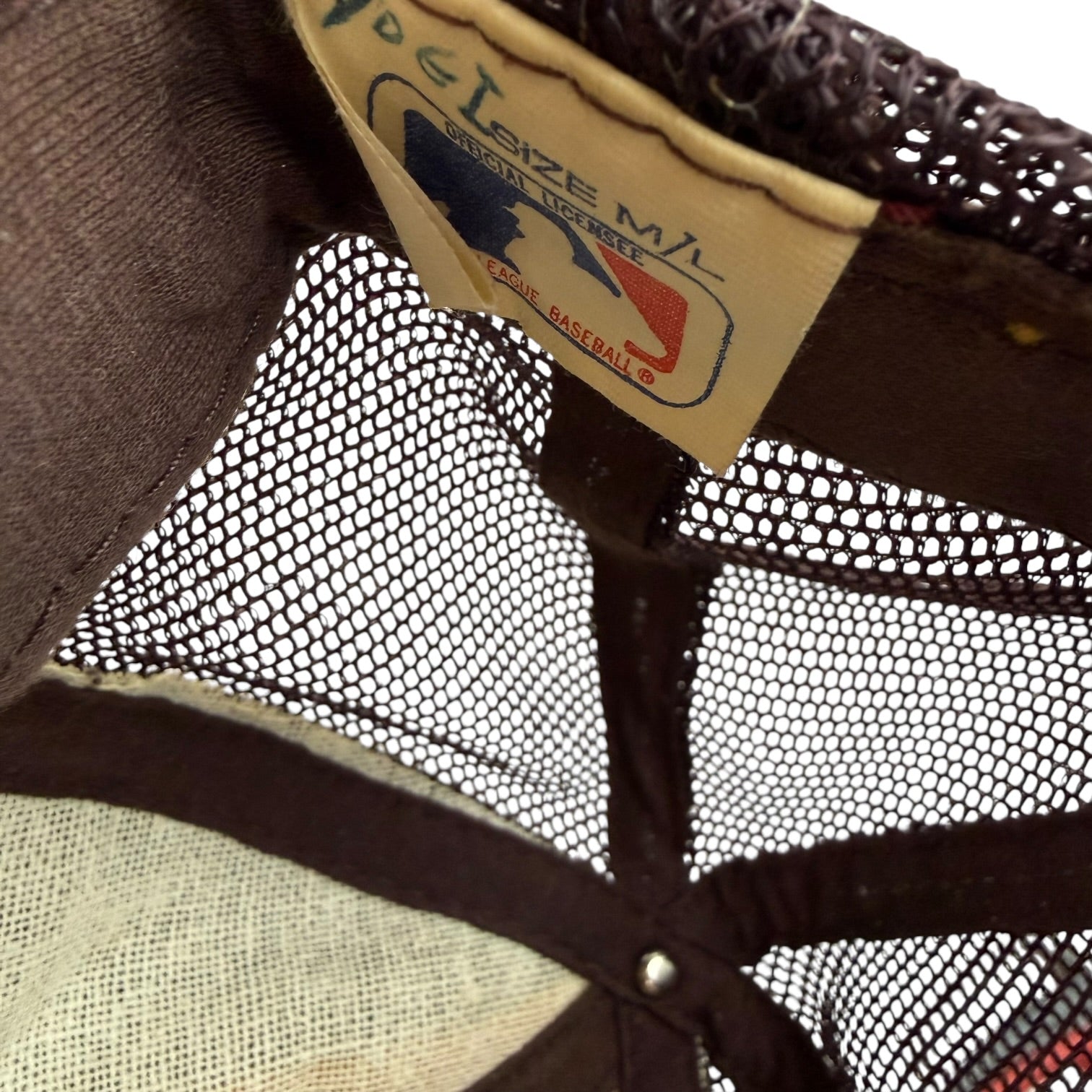 Vintage San Diego Padres Mesh SnapBack Brown