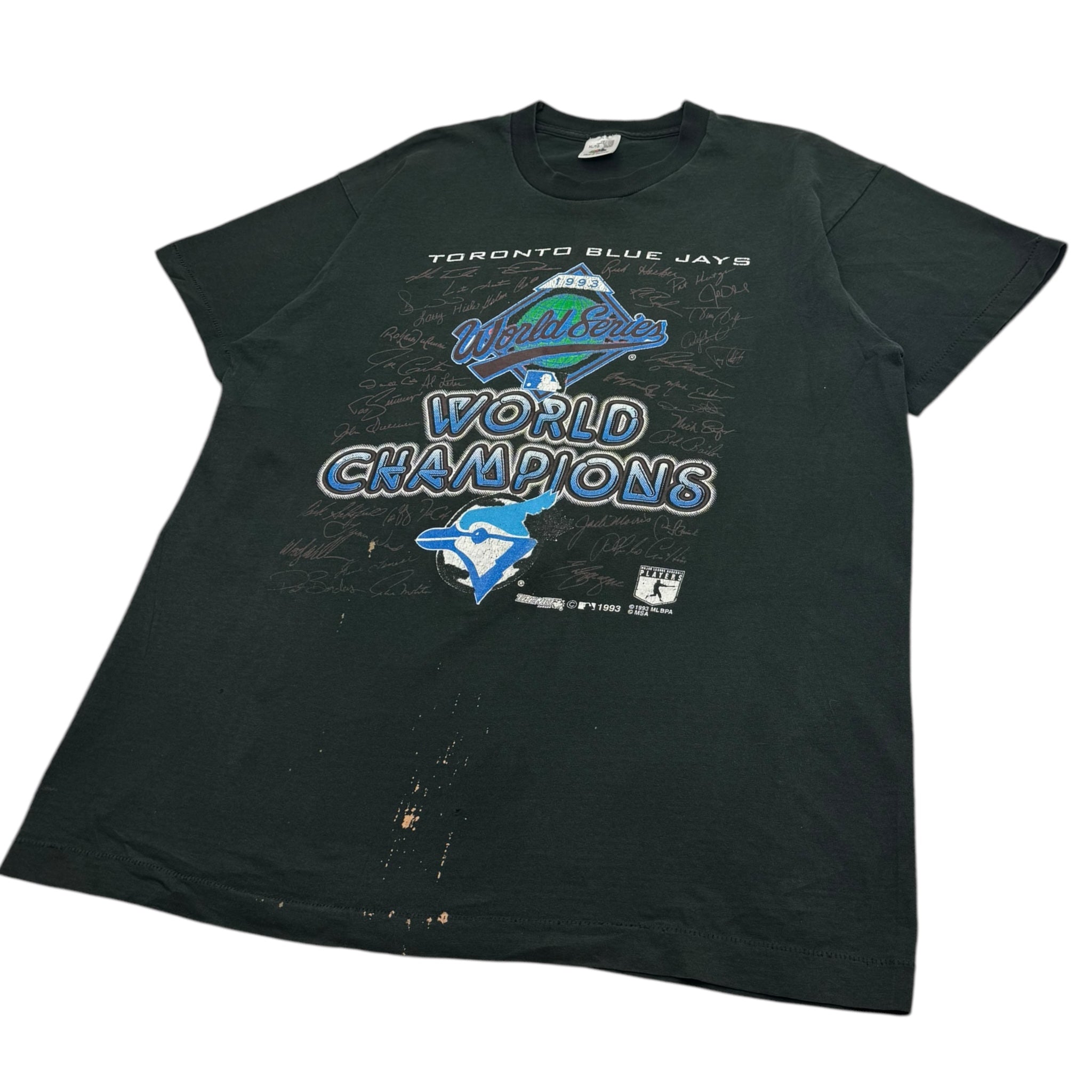 1993 Toronto Blue Jays Champs Signature T-Shirt