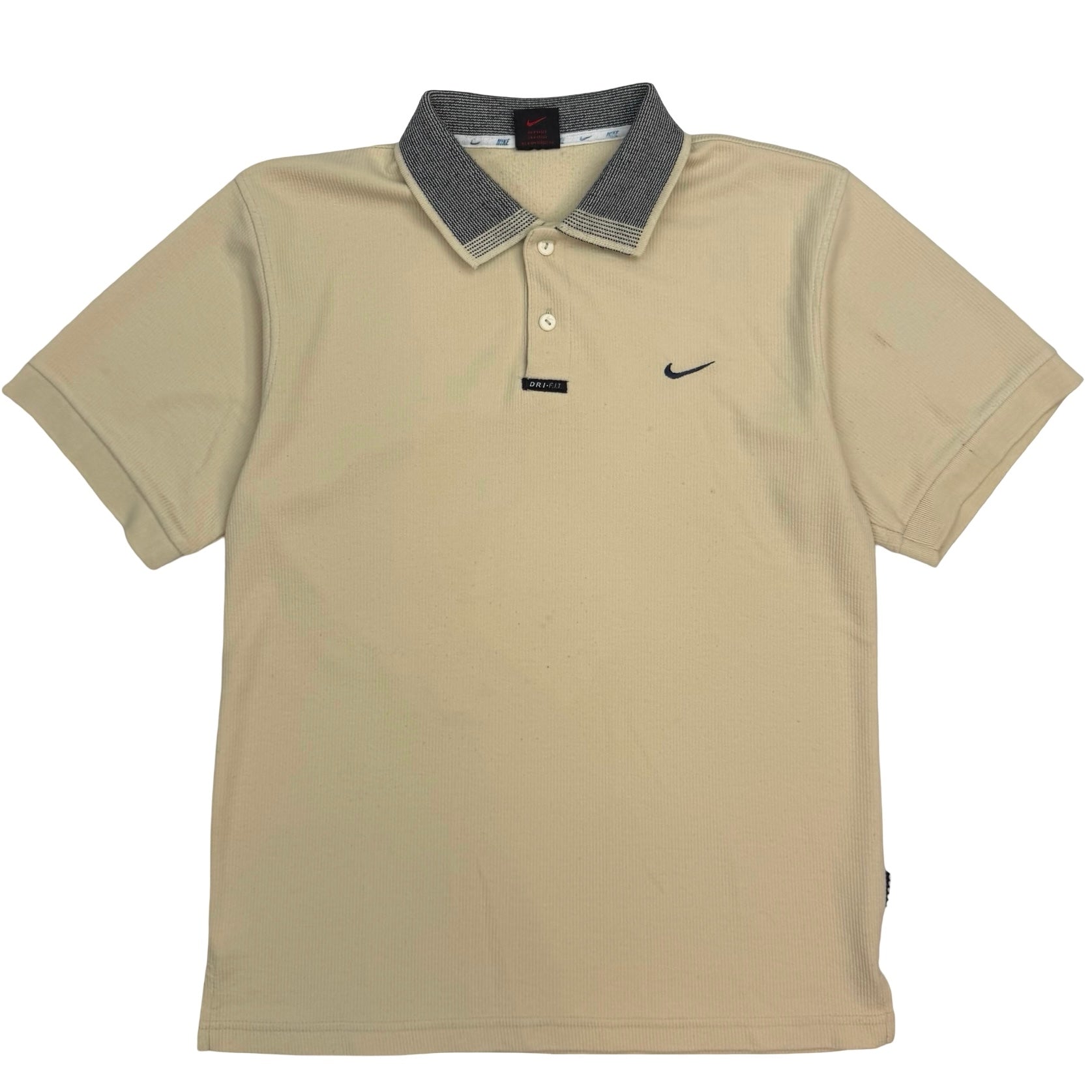 Vintage Nike Dri-Fit Polo Beige