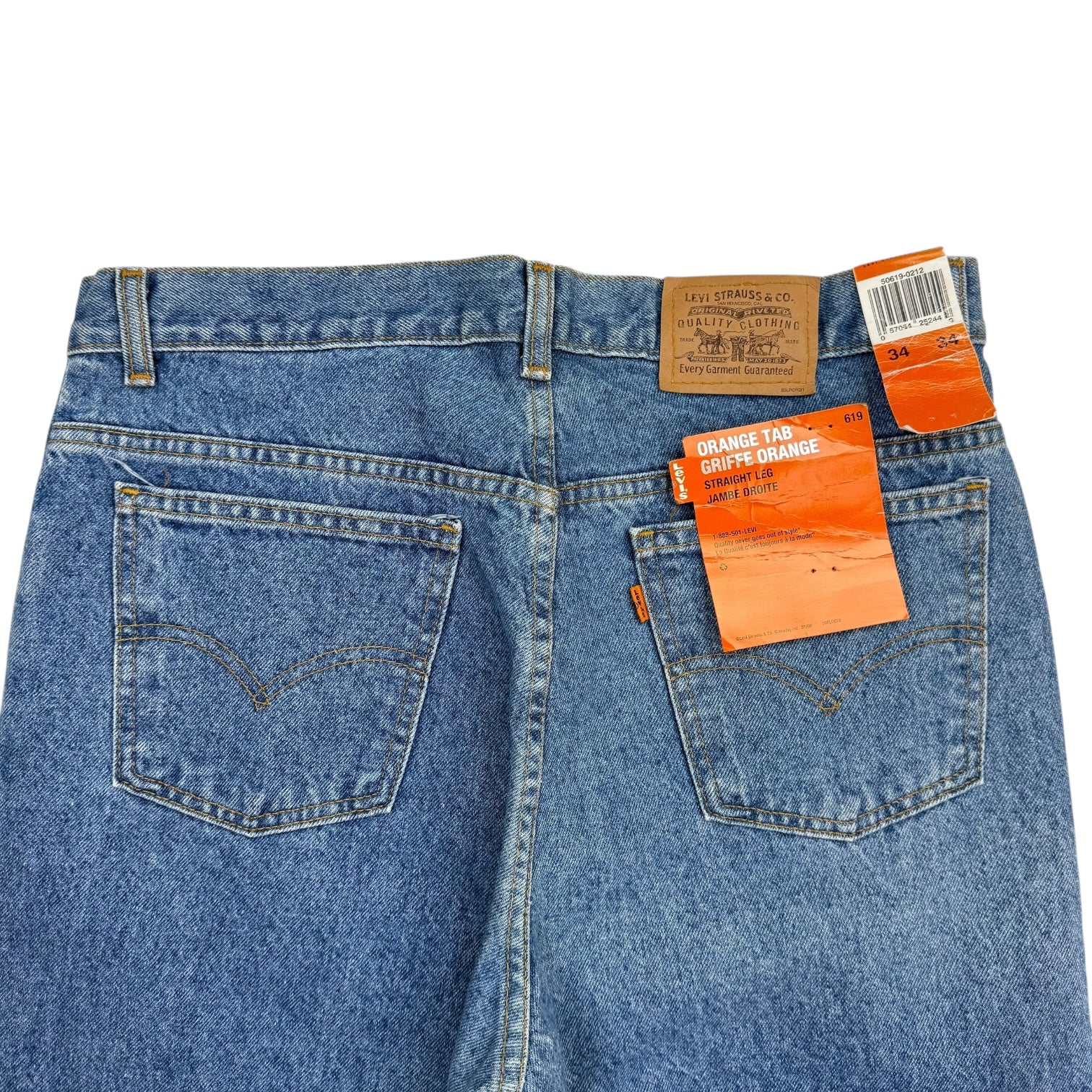 Vintage Levi’s Orange Tab Denim Pants Medium Wash