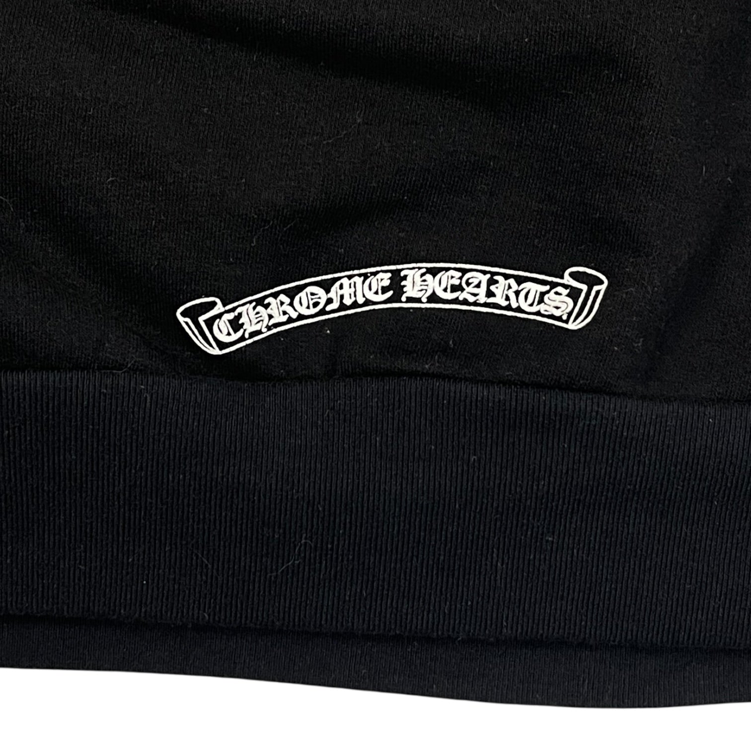 Chrome Hearts Multi Colour Cross Cemetery Hoodie Black