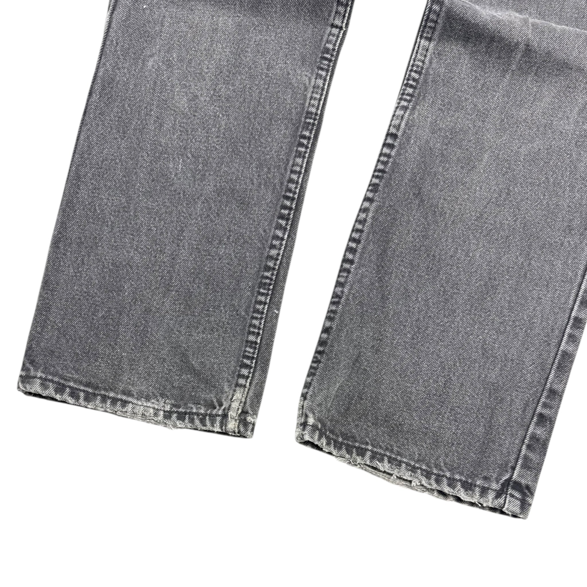 Vintage Levi's Orange Tab 619 Denim Washed Black