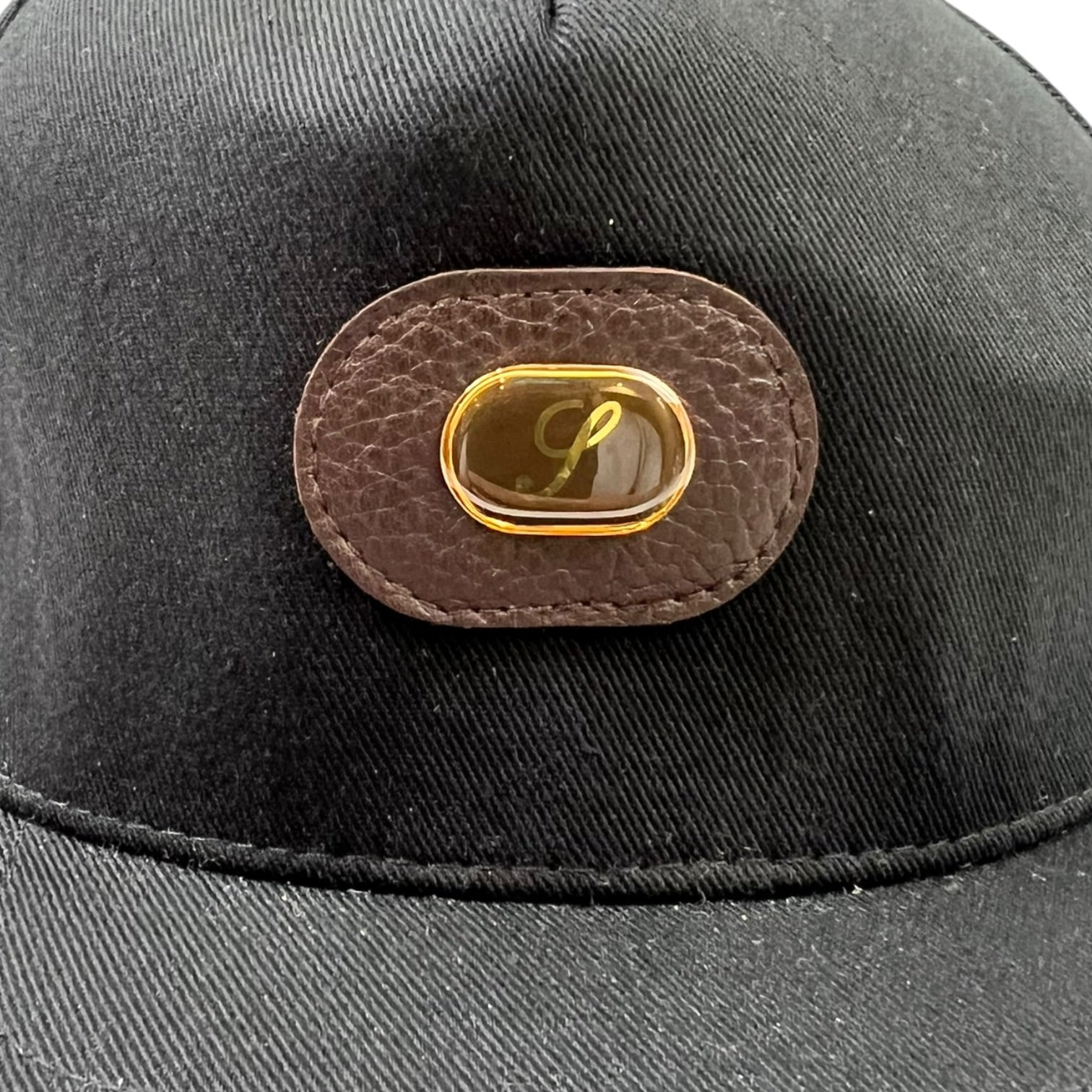 Supreme Waxed 5 Panel Cap Black