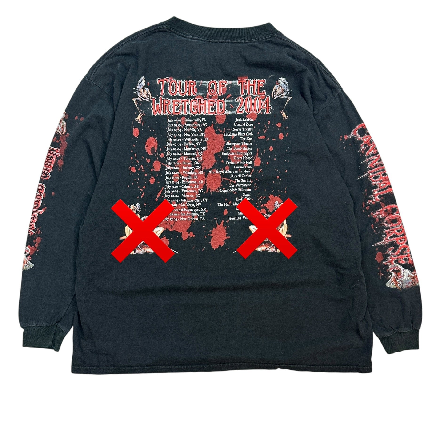 2004 Cannibal Corpse Wretched Spawn Long Sleeve