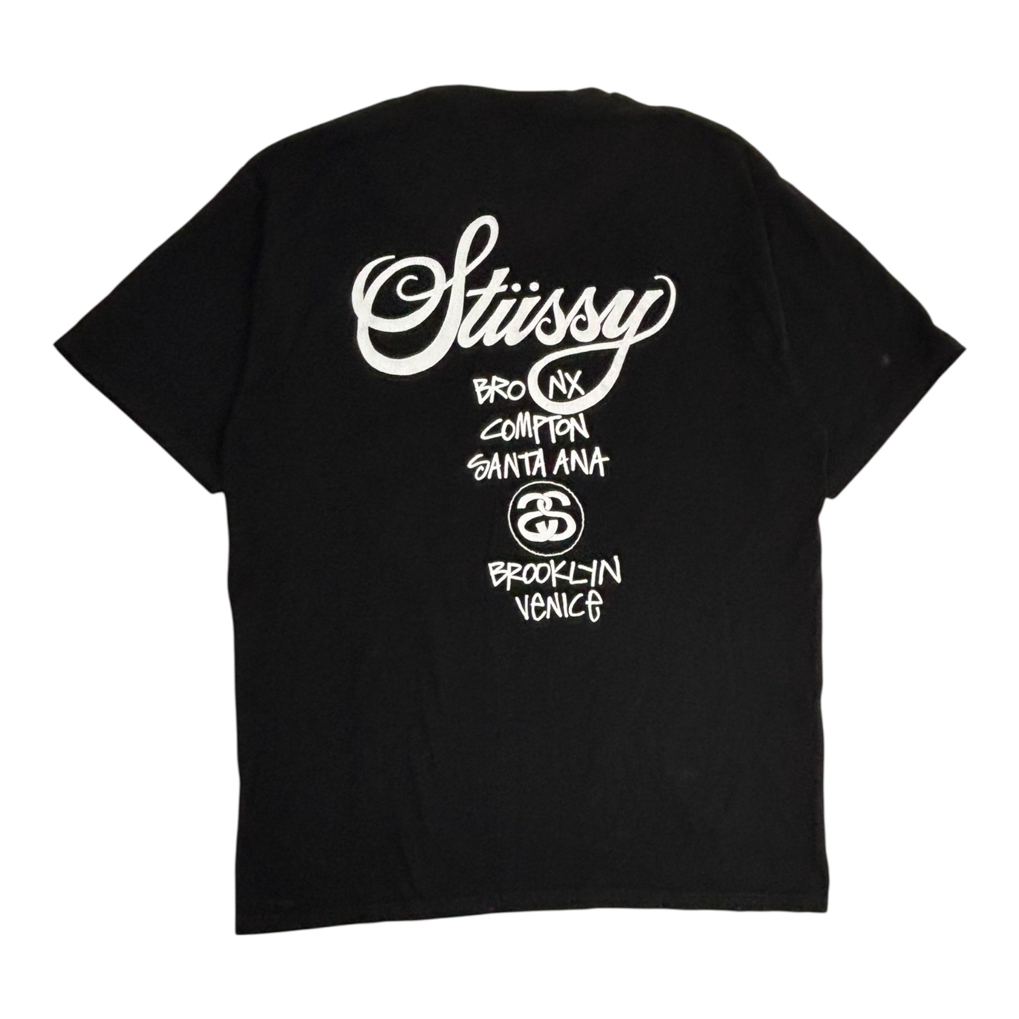 Stussy World Tour T-Shirt Black
