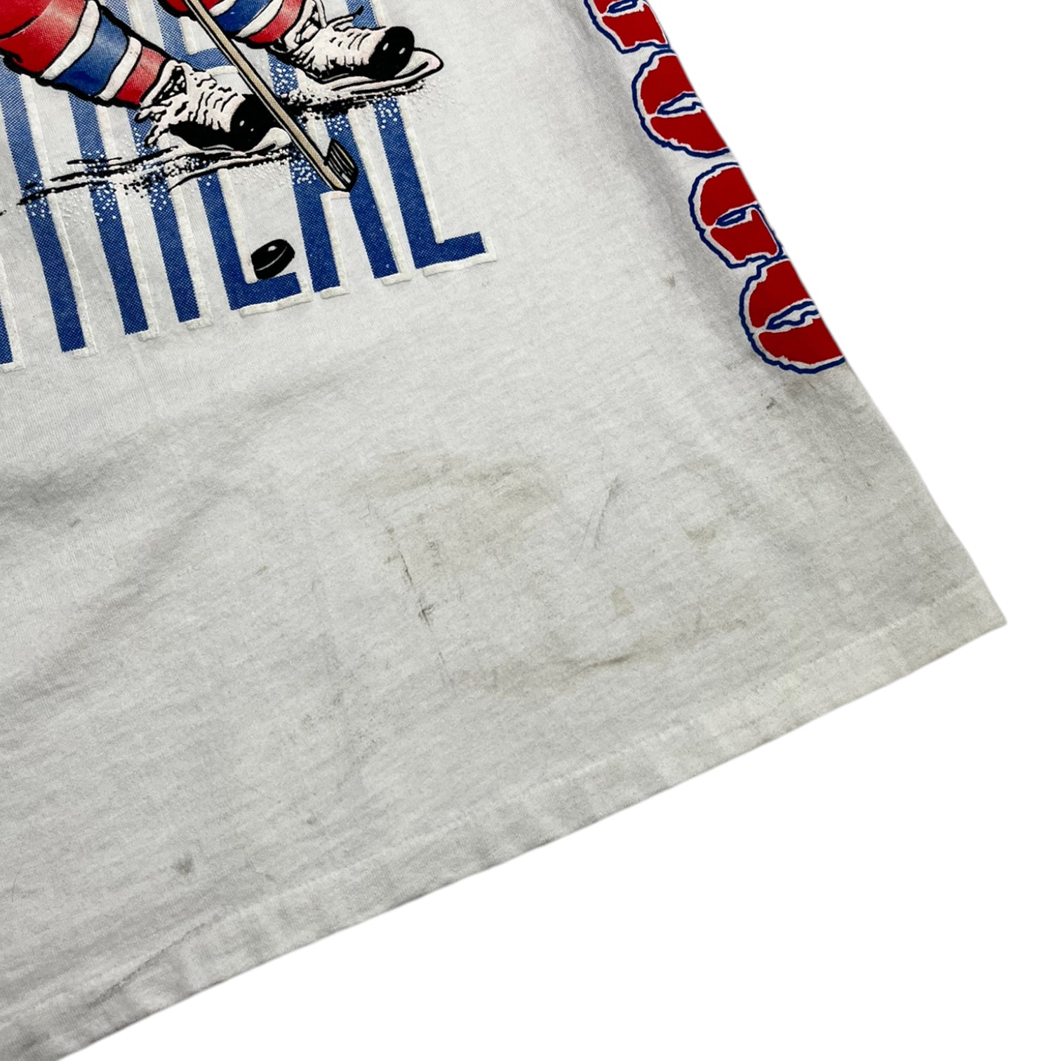 1990 Montreal Canadiens Bulletin T-Shirt