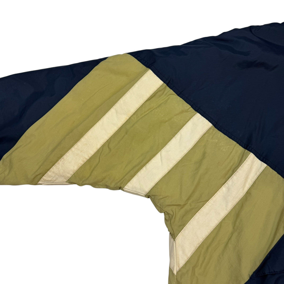 Vintage Starter Notre Dame Fighting Irish Quarter Zip Jacket Navy