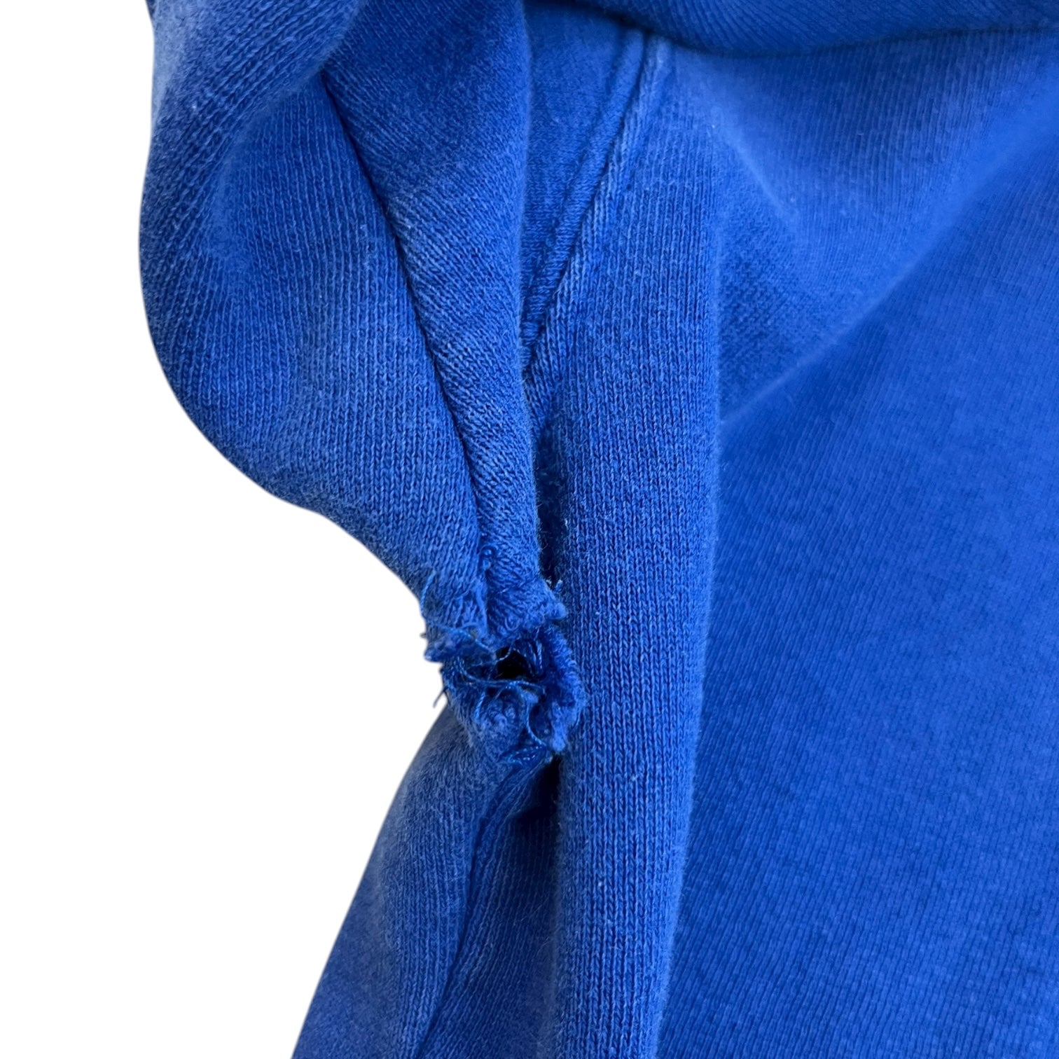 Vintage Skate One Bones Hoodie Blue