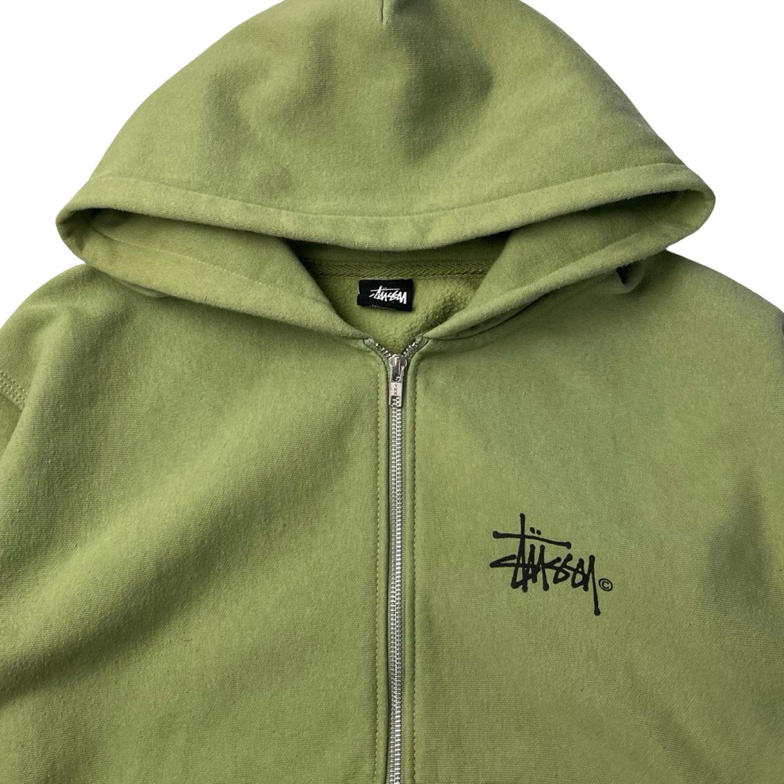 Stussy IST Venus Full-Zip Pullover Hoodie Green