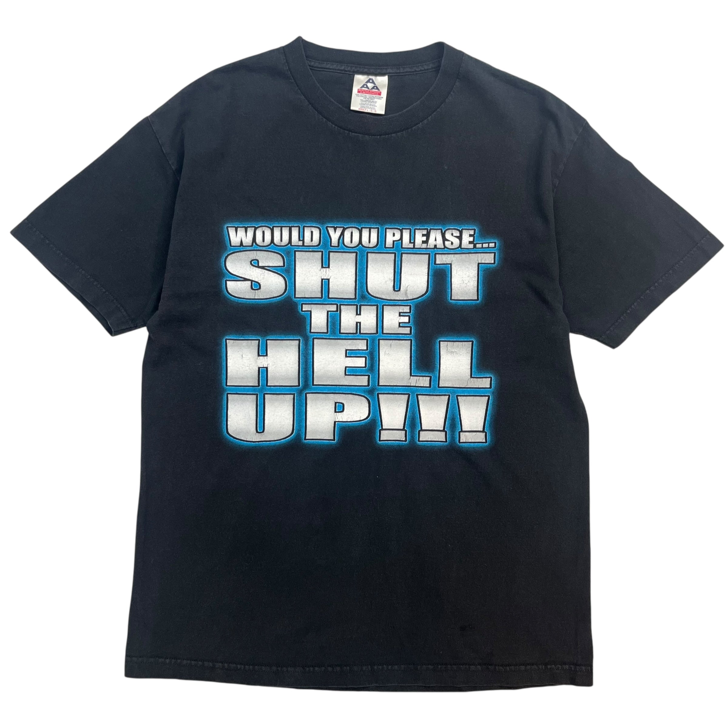 Vintage WWF Chris Jericho Y2J Wrestling Tee Black