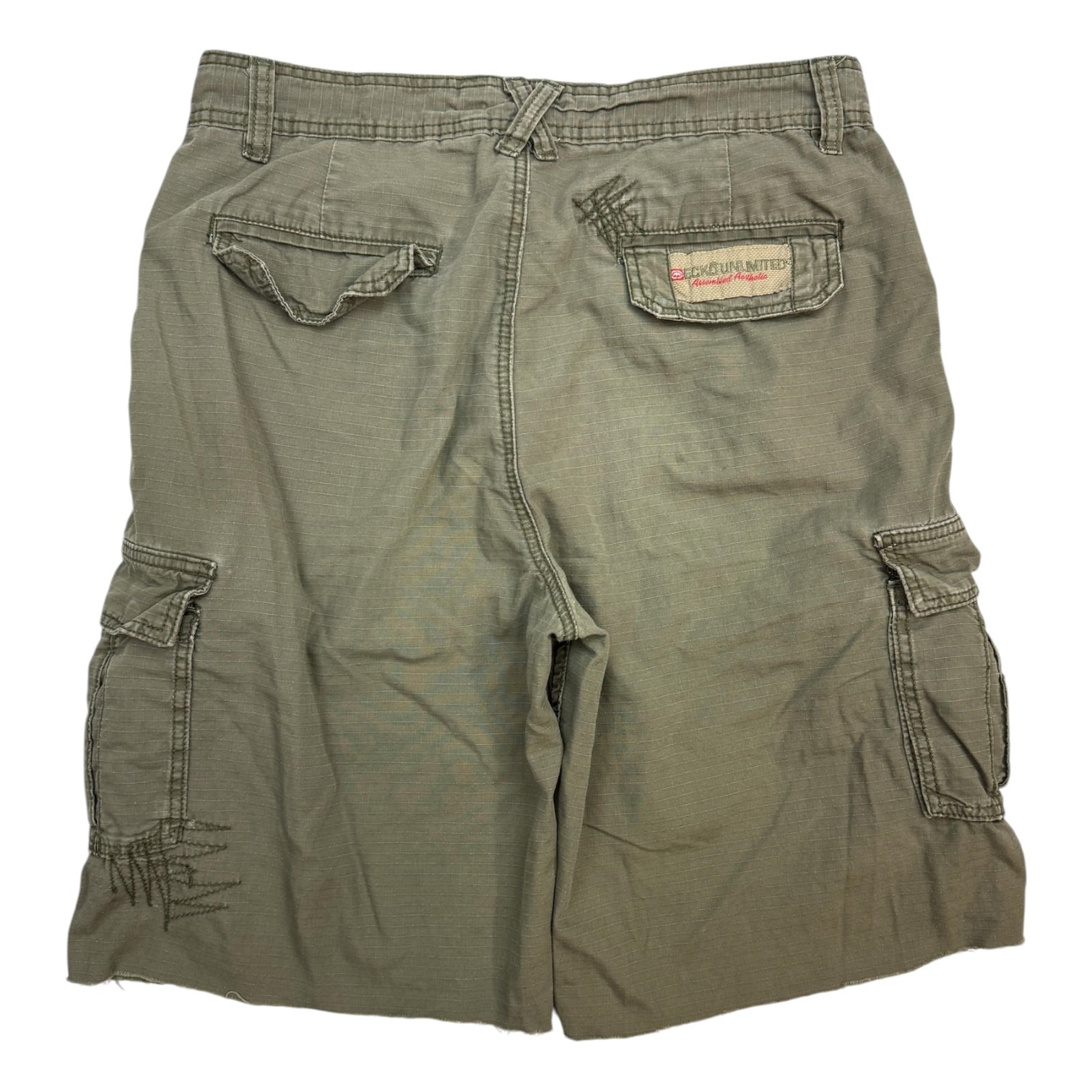 Vintage Y2K Ecko Patchwork Cargo Shorts