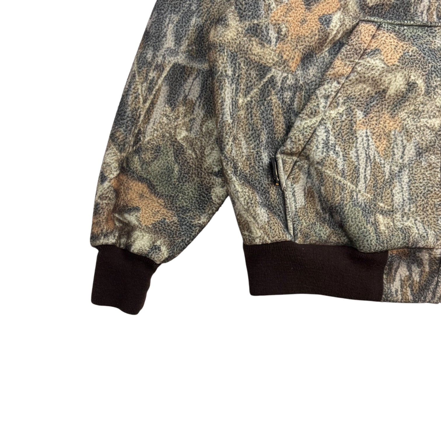 Vintage Mossy Oak Fleece Jacket Camo