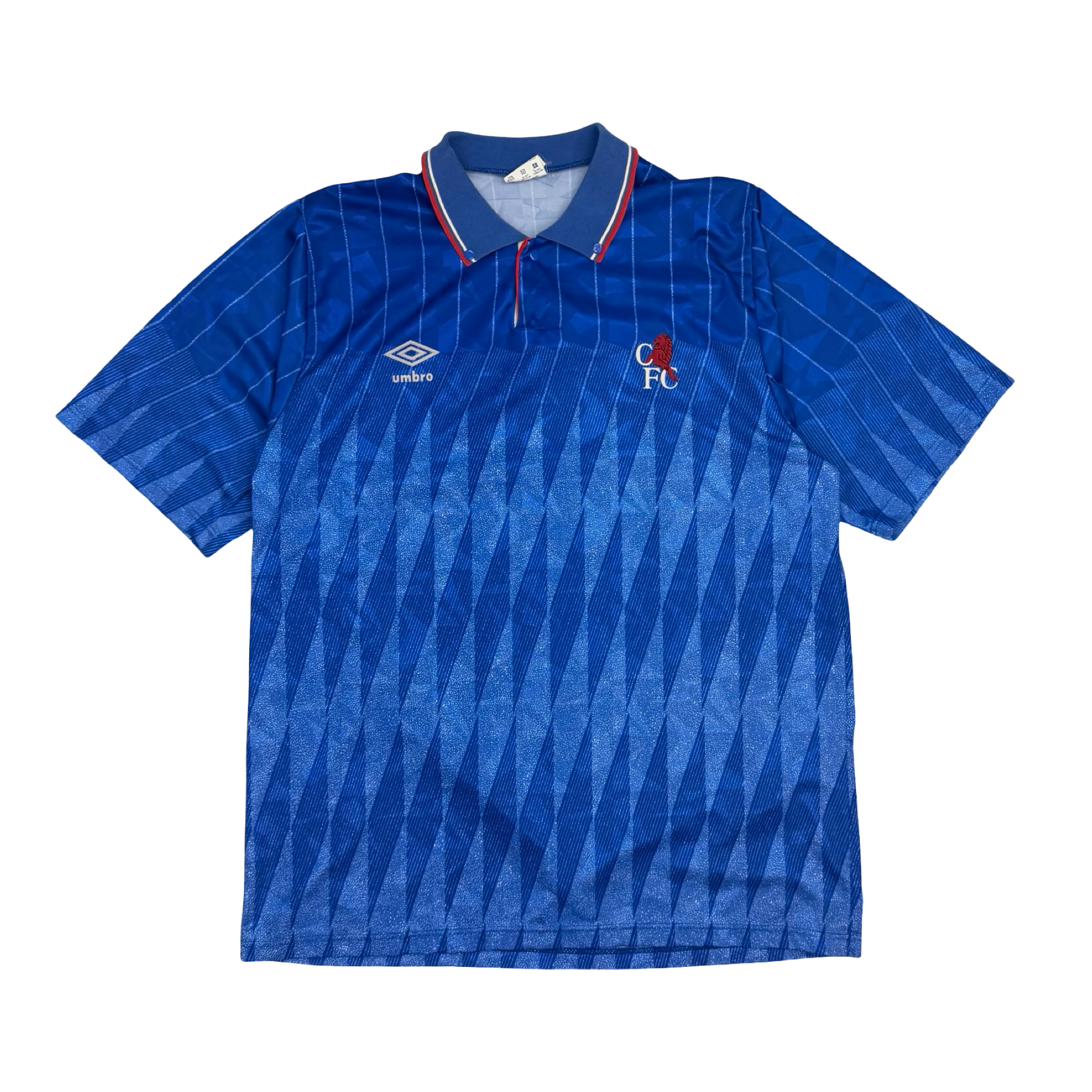 Vintage Umbro 1989-91 Chelsea Home Jersey Blue