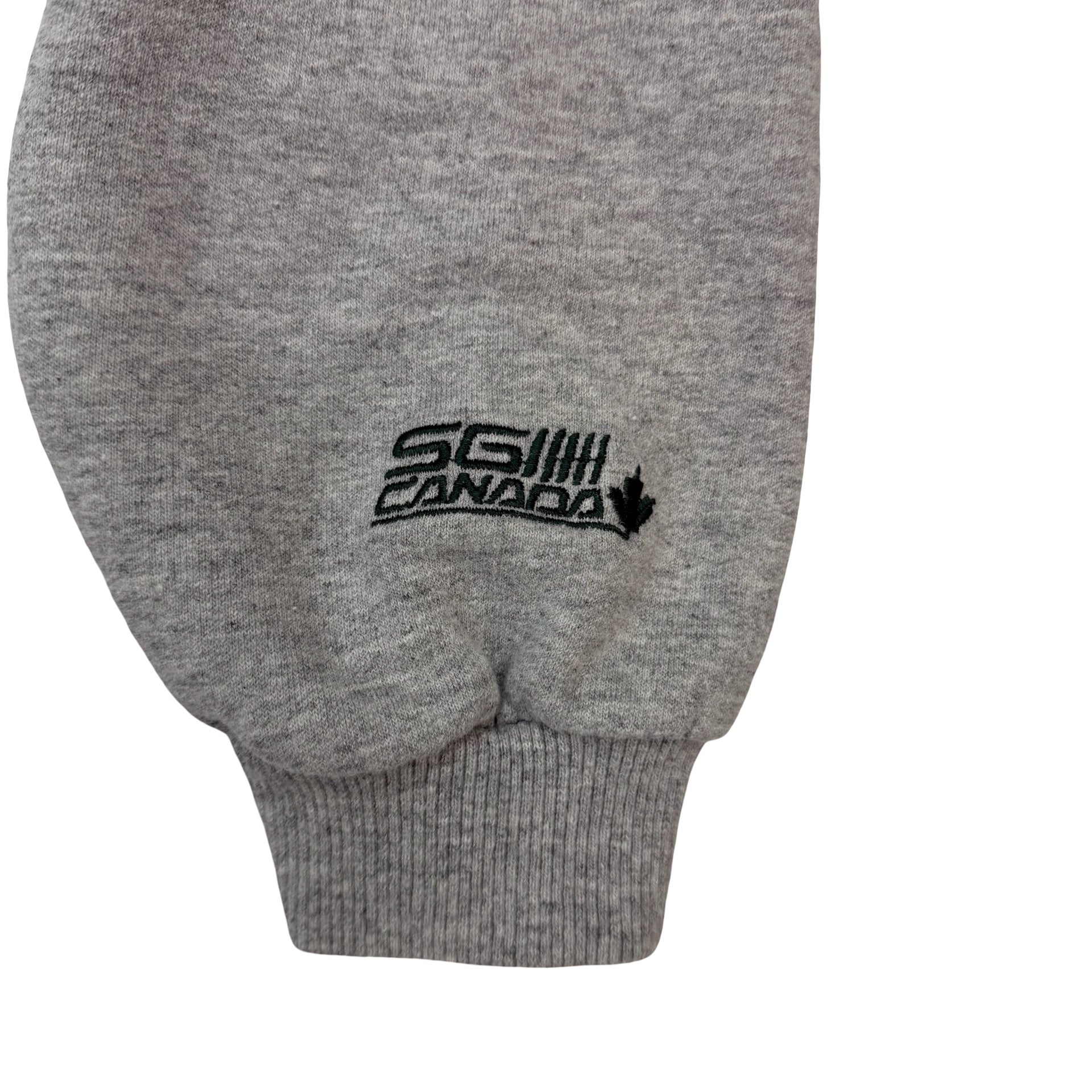 Vintage Saskatchewan Embroidered Crewneck Grey