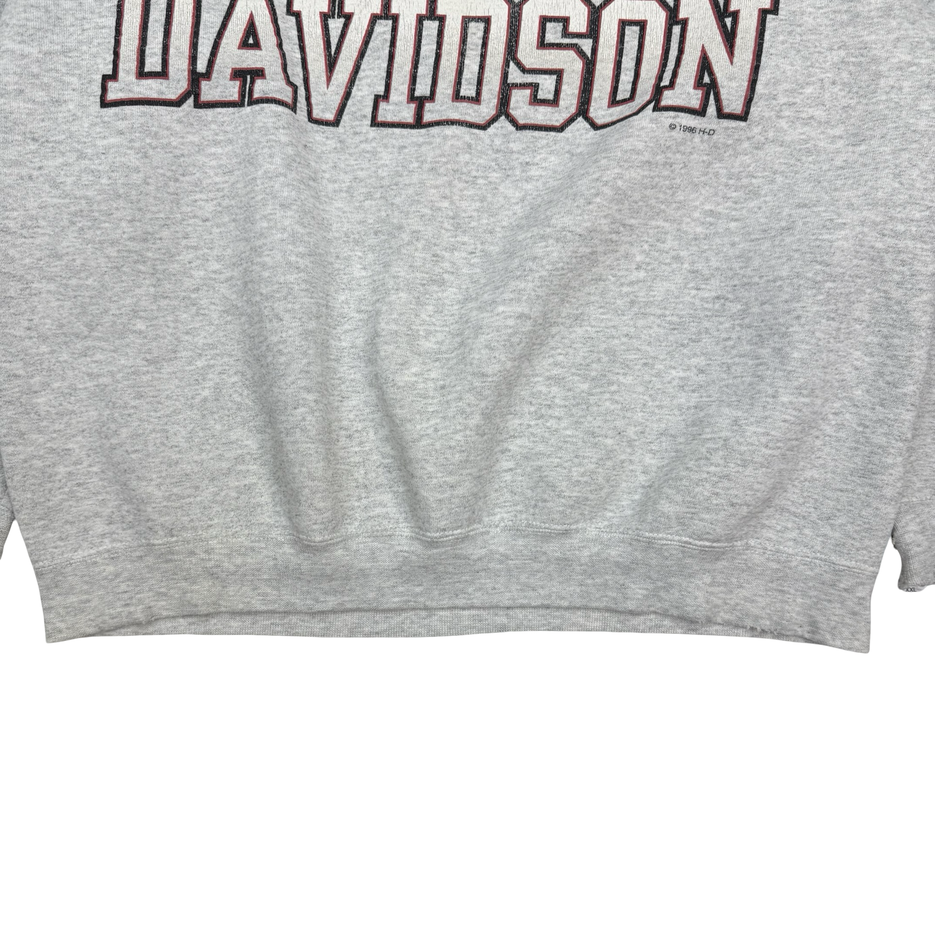 1996 Harley Davidson Crewneck Grey